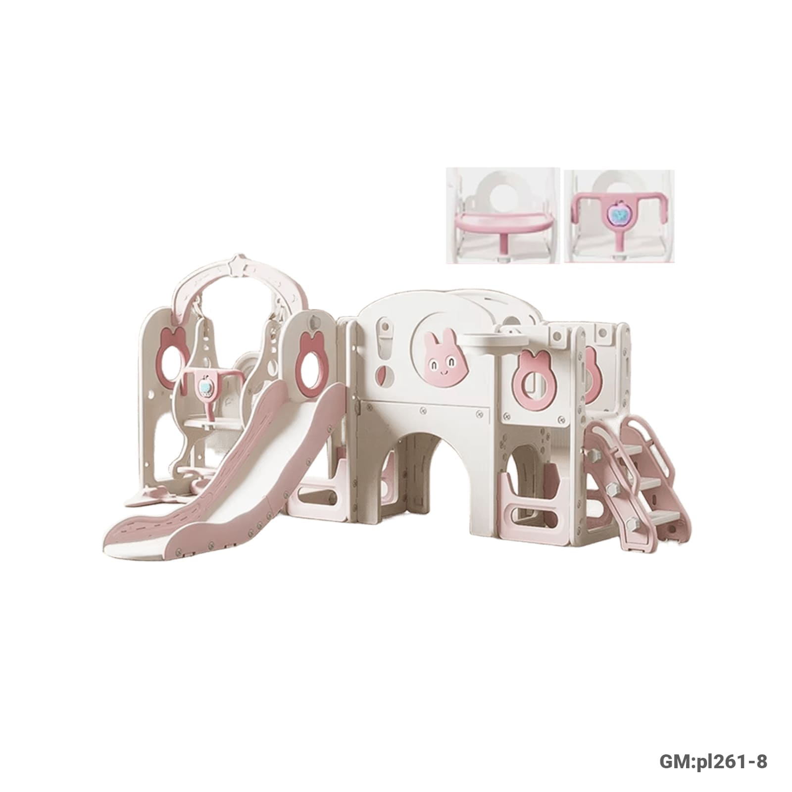 3in 1 Slide & Swing Set"pl261-8"