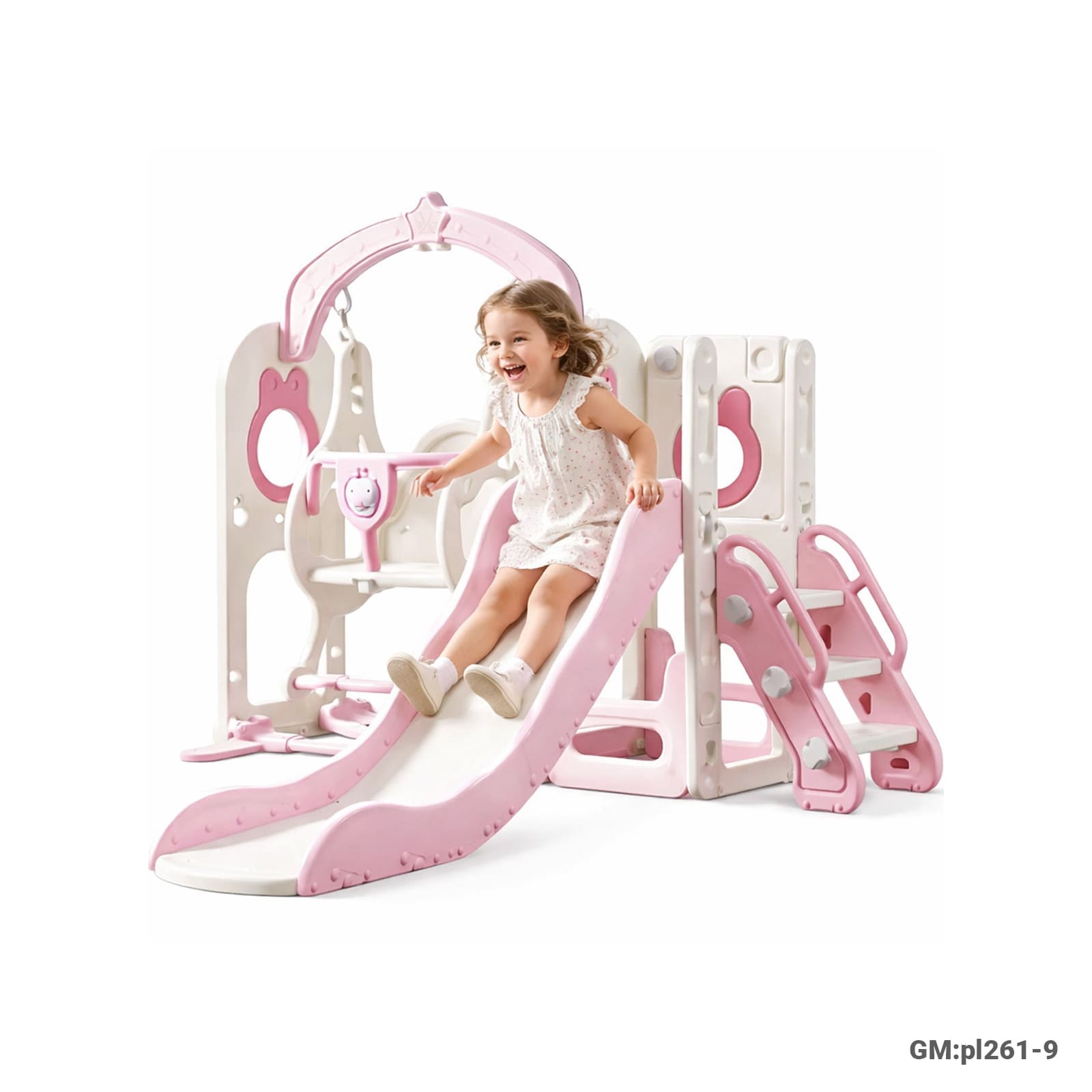 3in 'I Slide & Swing Set"pl261-9"