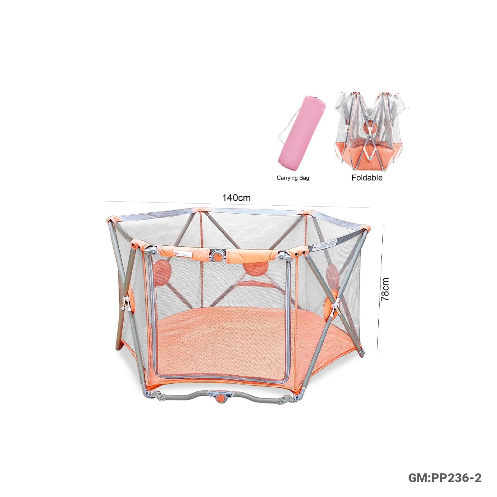حوض لعب للأطفال المحمول قابل للطي "324-2"