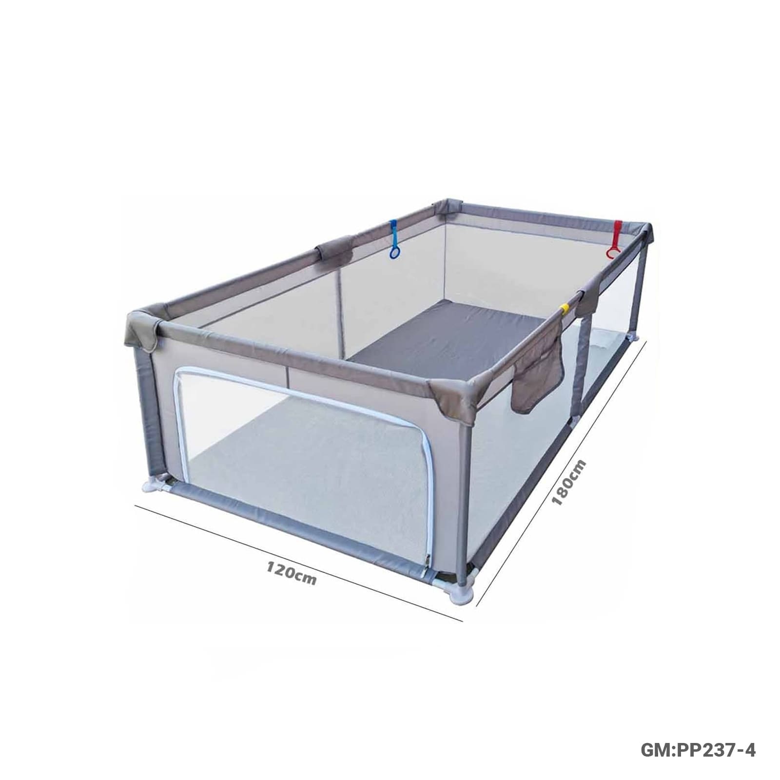 Spacious Baby Play Pen | 120×180cm | Safe Indoor Play Yard – Model: "PP237-4"