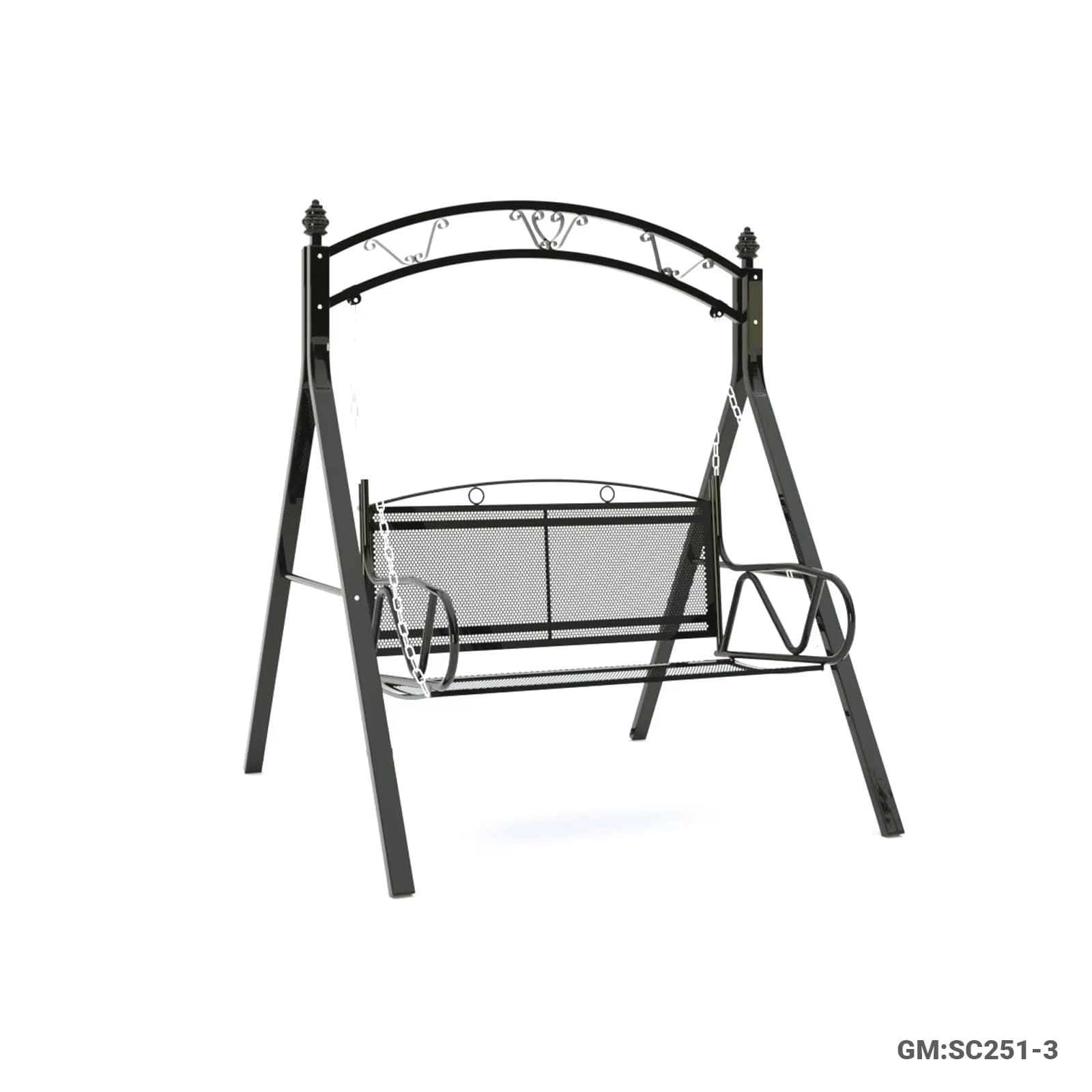 Powerful and Beautiful Shapely Outdoor Swing Chair "SC251-3"