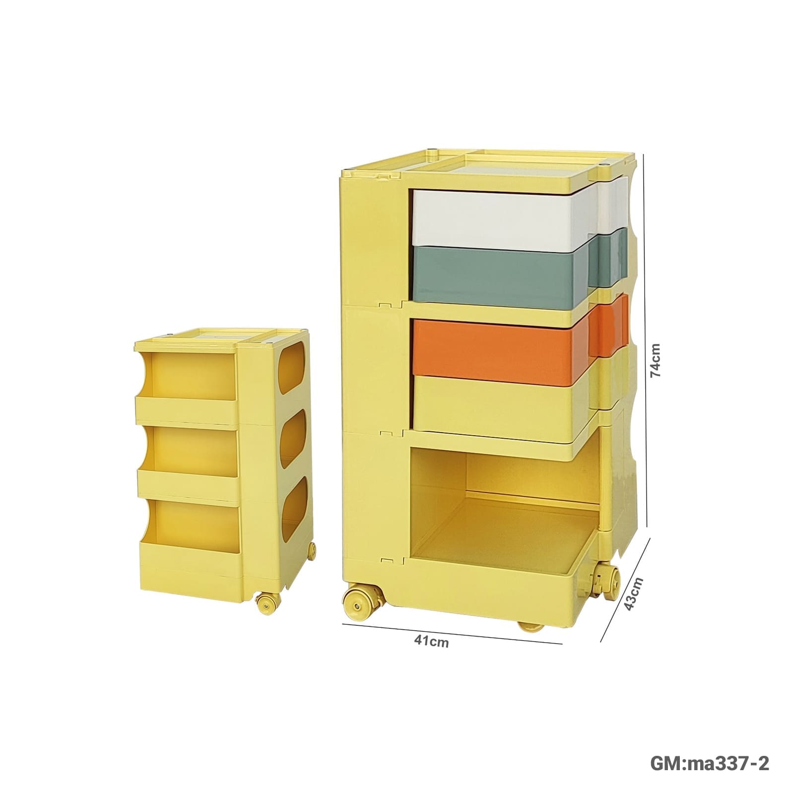 خزانة جانبية لغرفة النوم، خزانة تخزين مع أدراج "539-60-6"