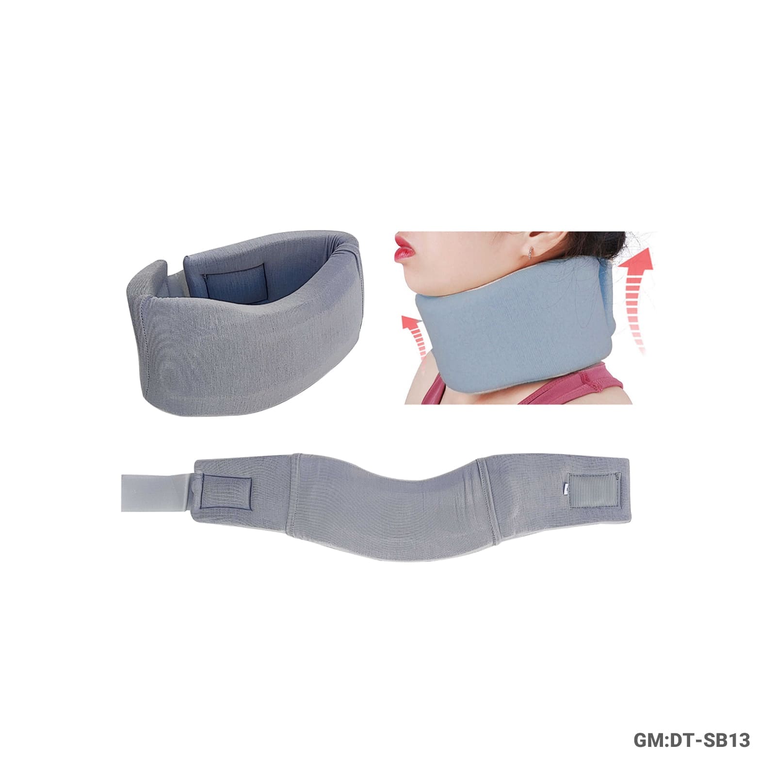 دعم طوق العنق الرغوي الناعم لتخفيف آلام الرقبة الخدمة الذاتية "DT-SB13"