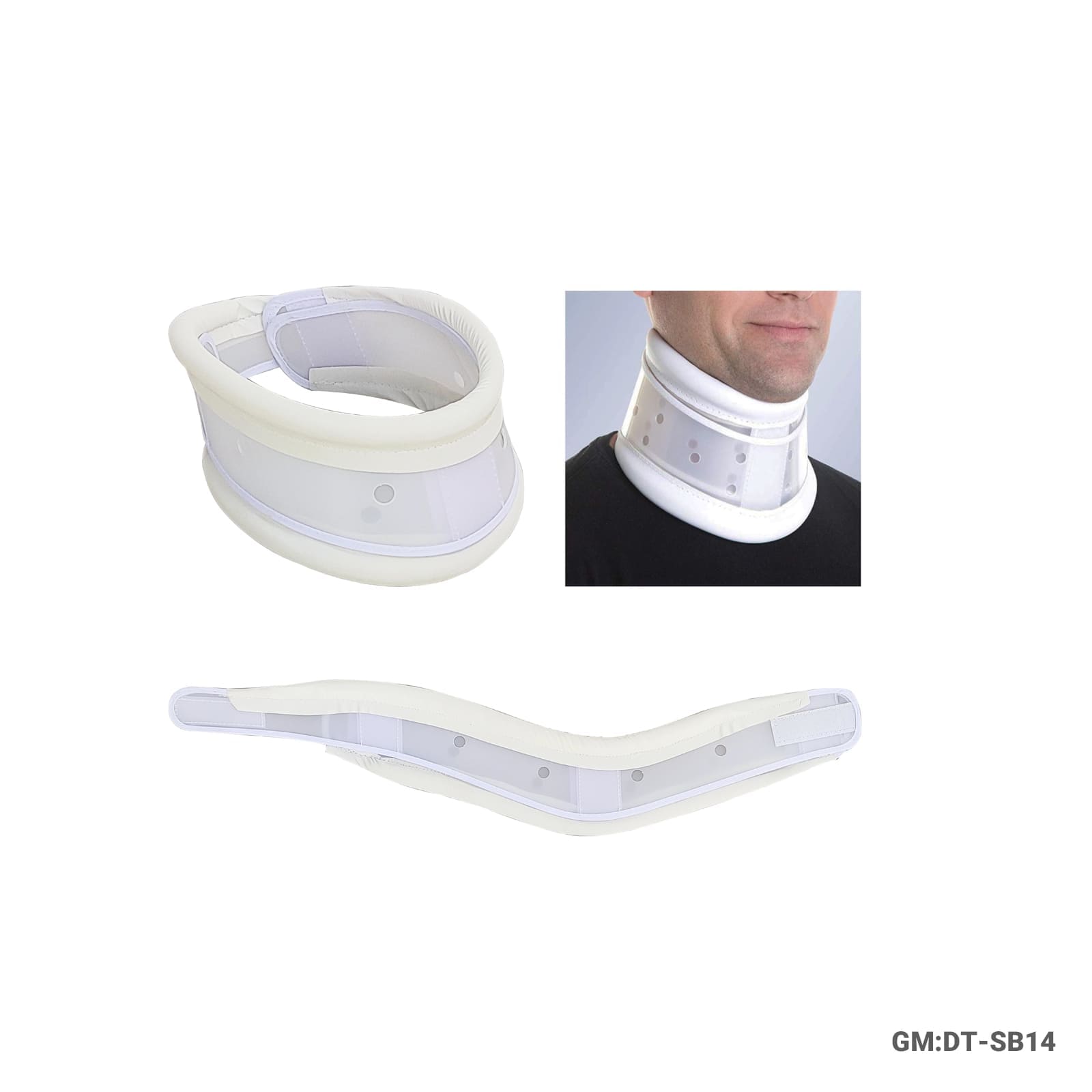 الدعم الرقبة قابل للتعديل لتخفيف آلام الرقبة "DT-SB14"