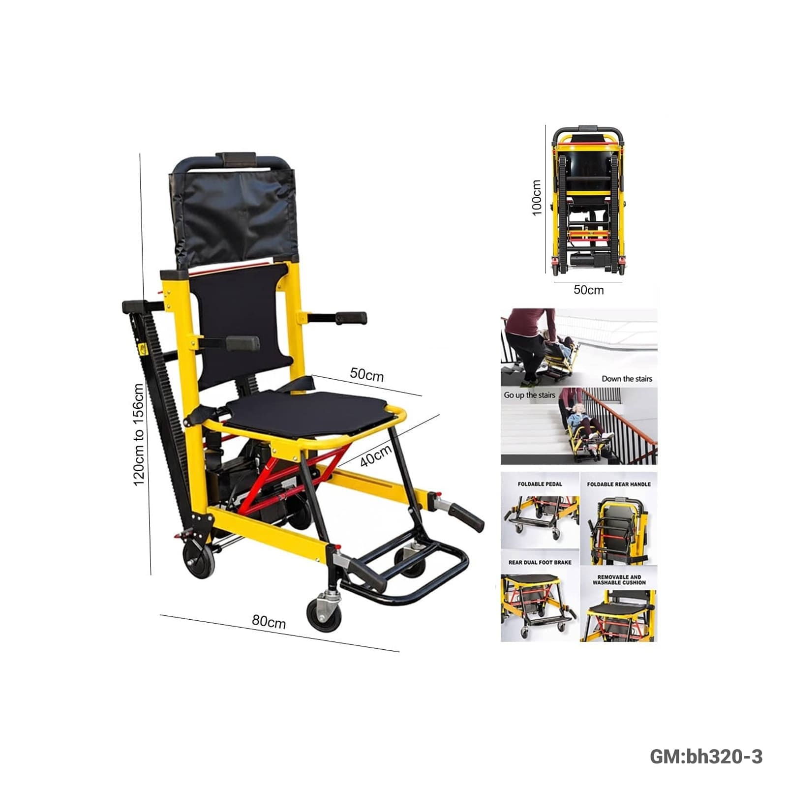 Evacuation Stair Chair – "bh320-3"