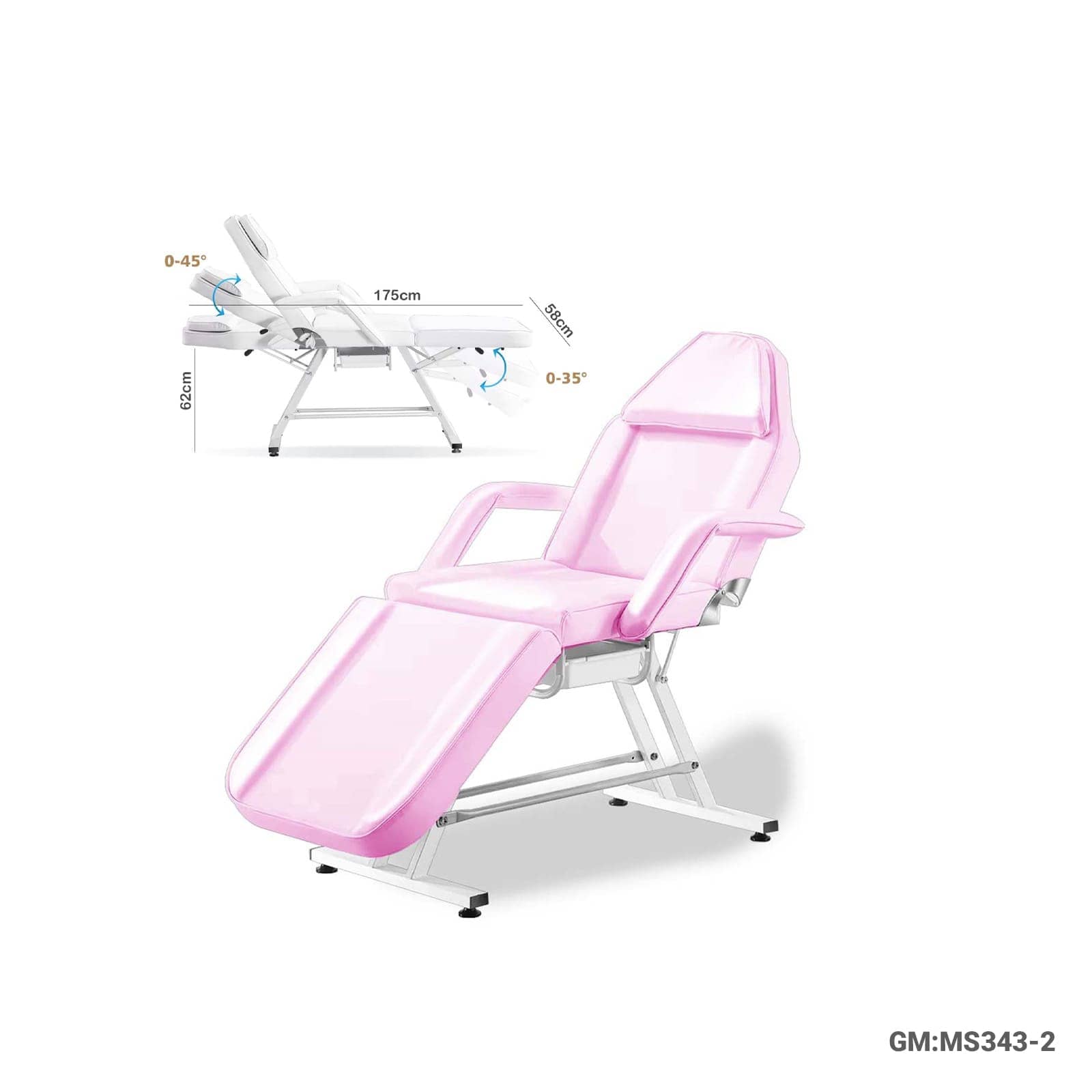 Multi-function Massage Bed Facial Chair "ms343-1"