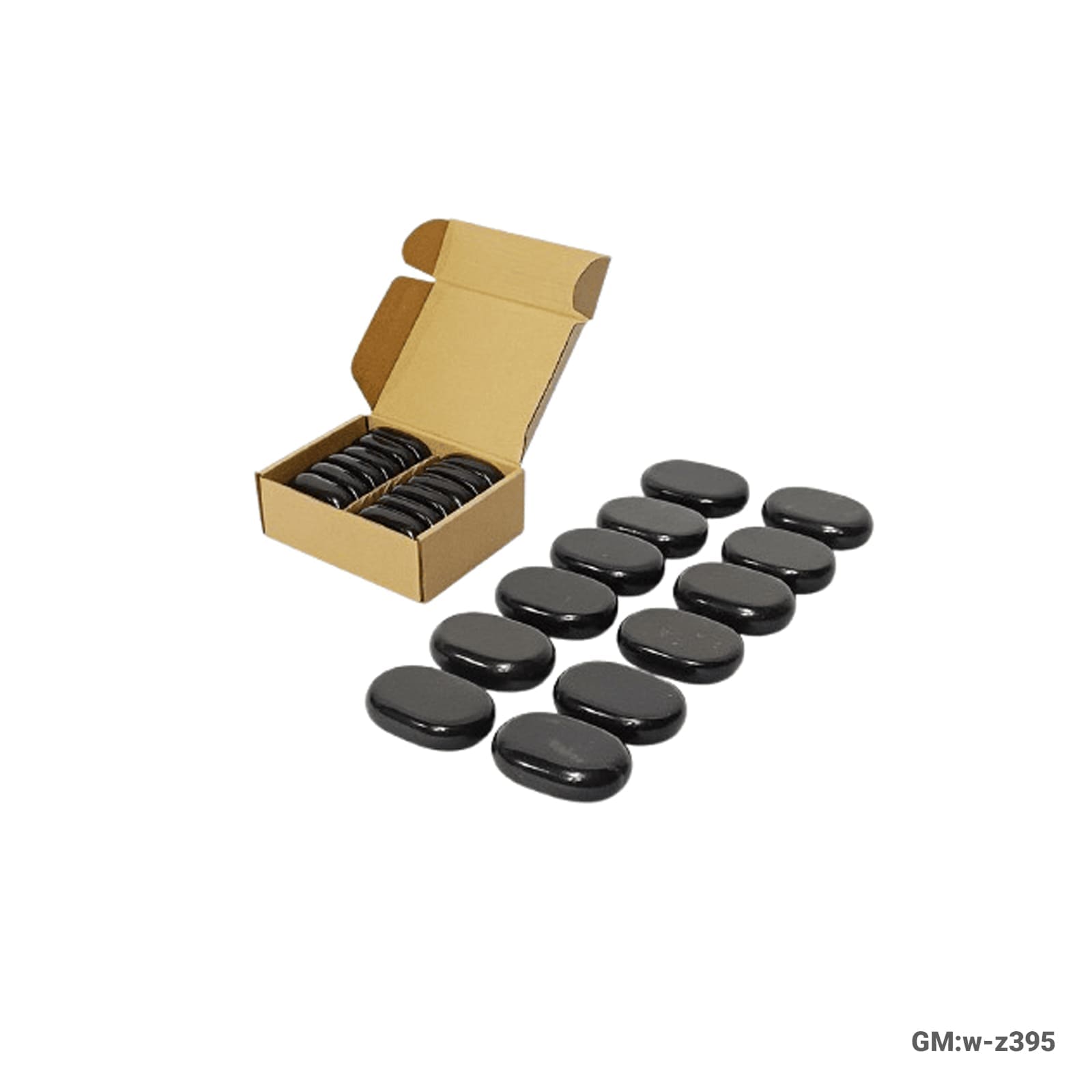 Hot Stones Massage Set – 12-Piece "w-z395"