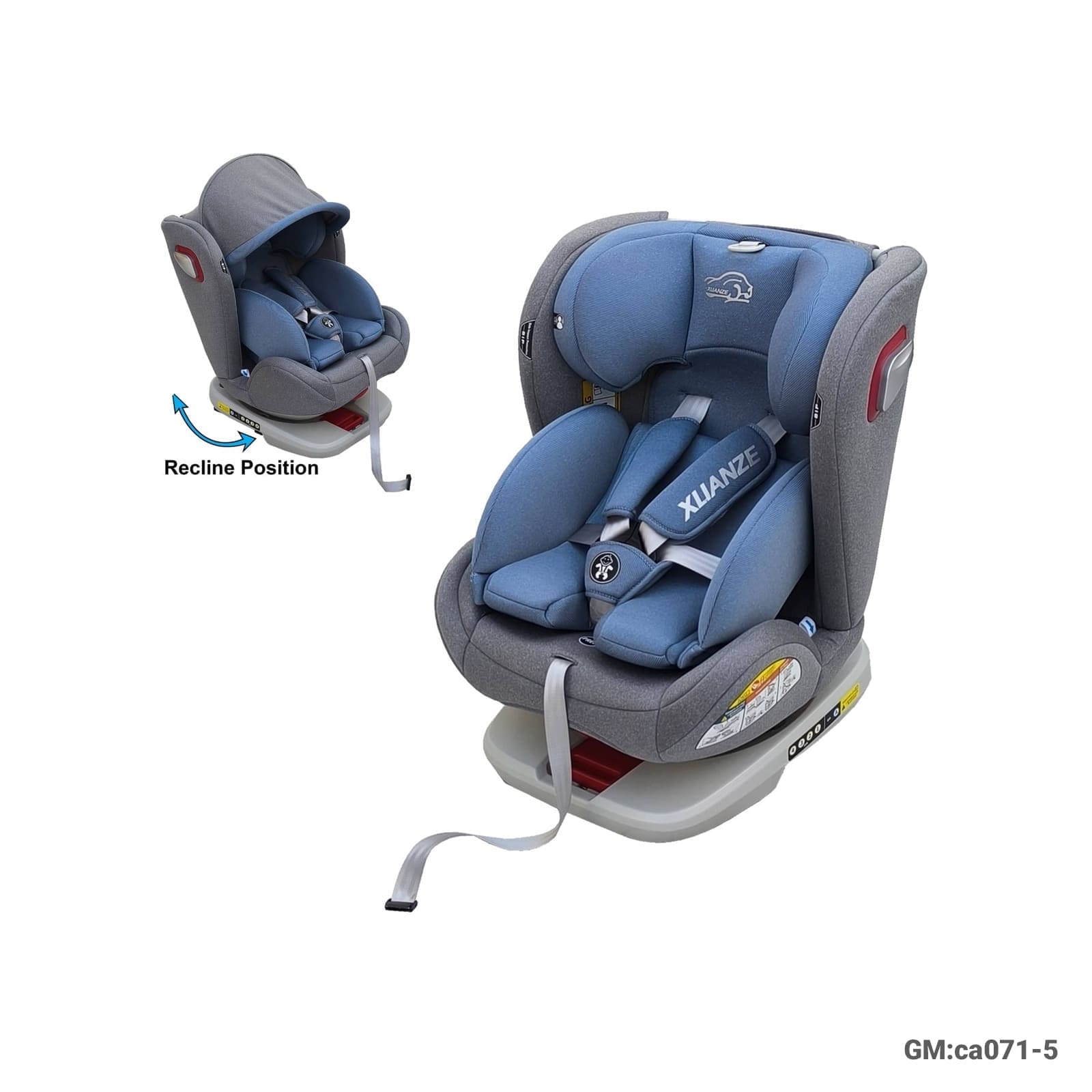 Convertible Baby Car Seat for Newborns and Toddlers (0–3 Years) – CA071-5