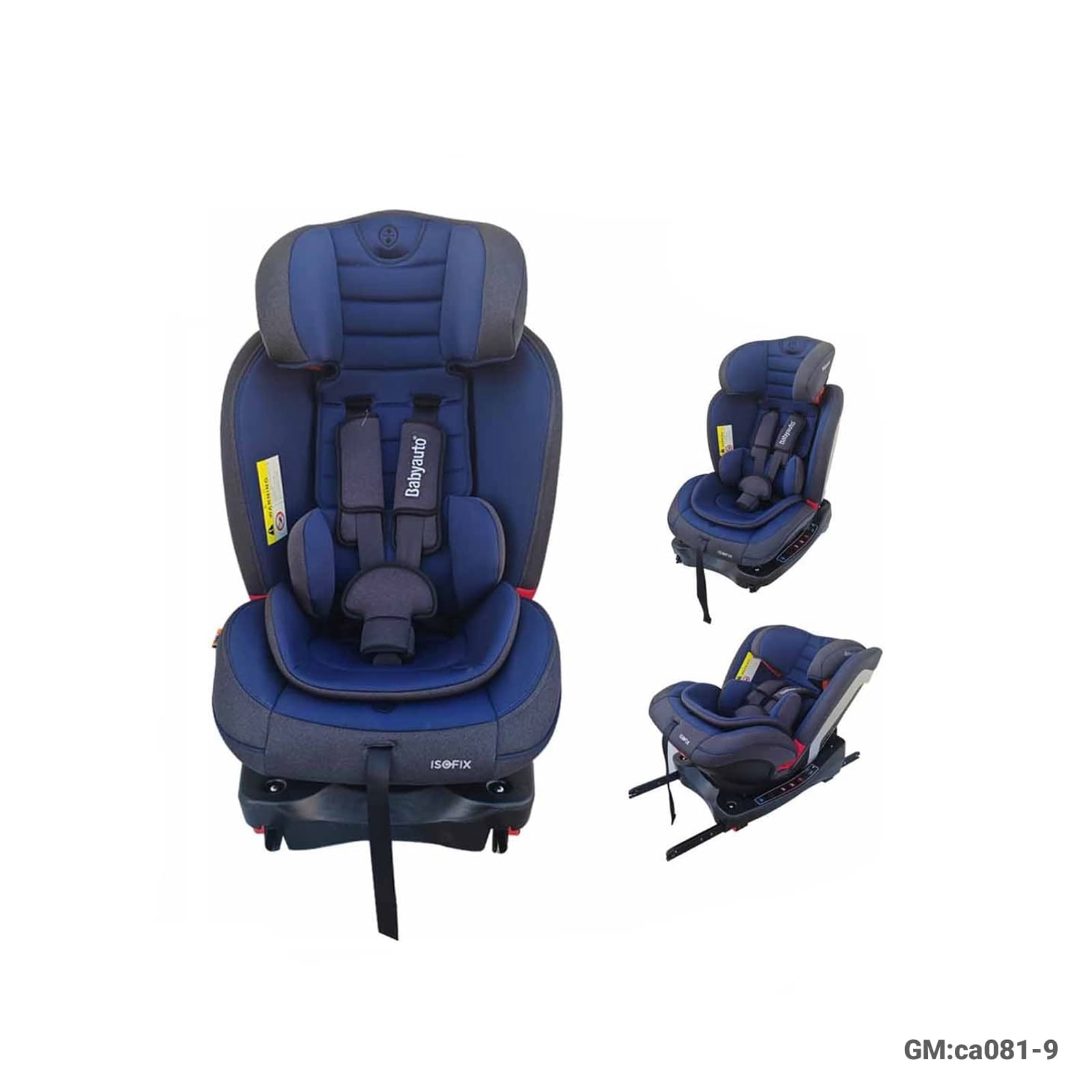 ISOFIX Baby Car Seat for Toddlers (8 Months–3 Years) – CA081-9