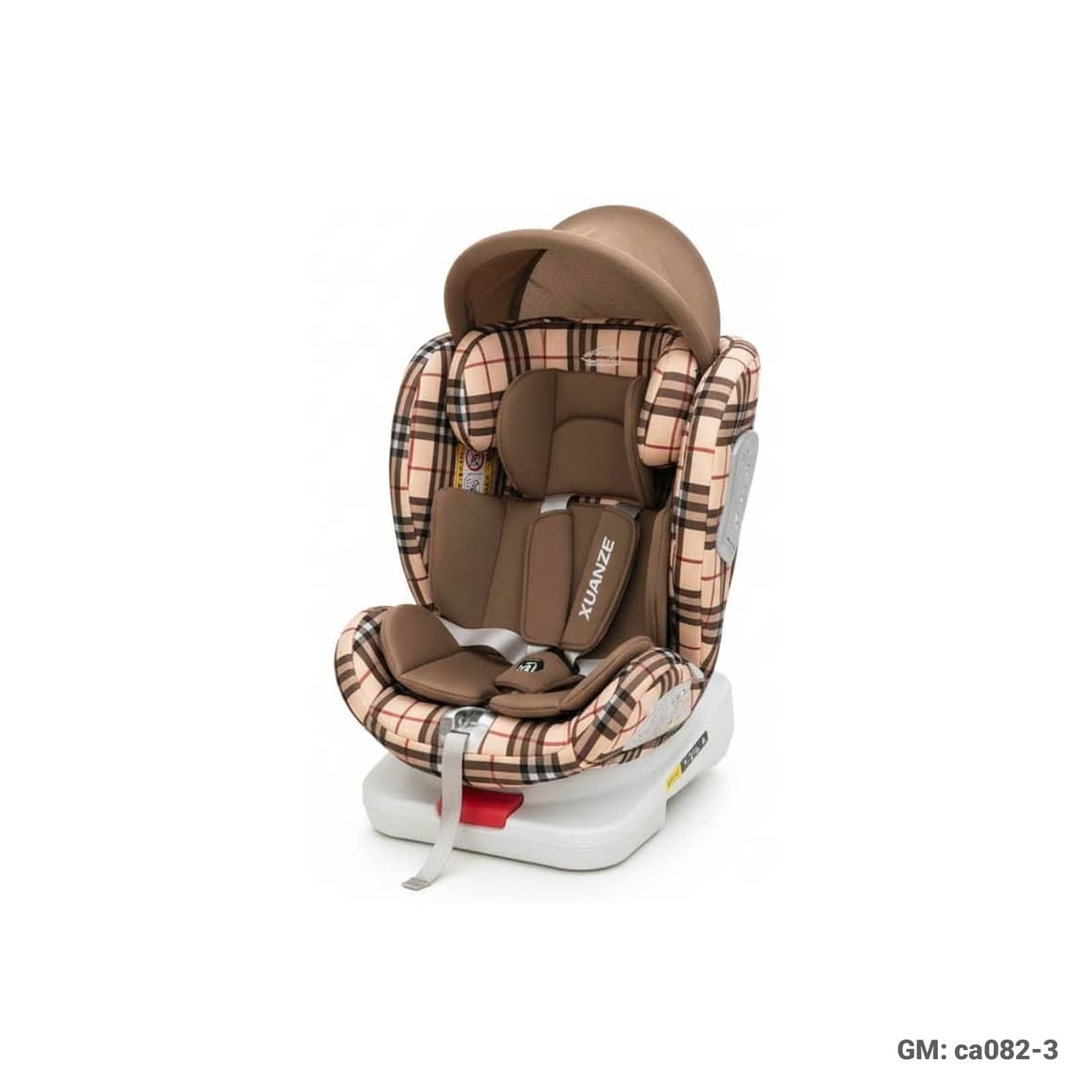 360° Rotating ISOFIX Baby Car Seat for Children (0–3 Years) – CA082-3