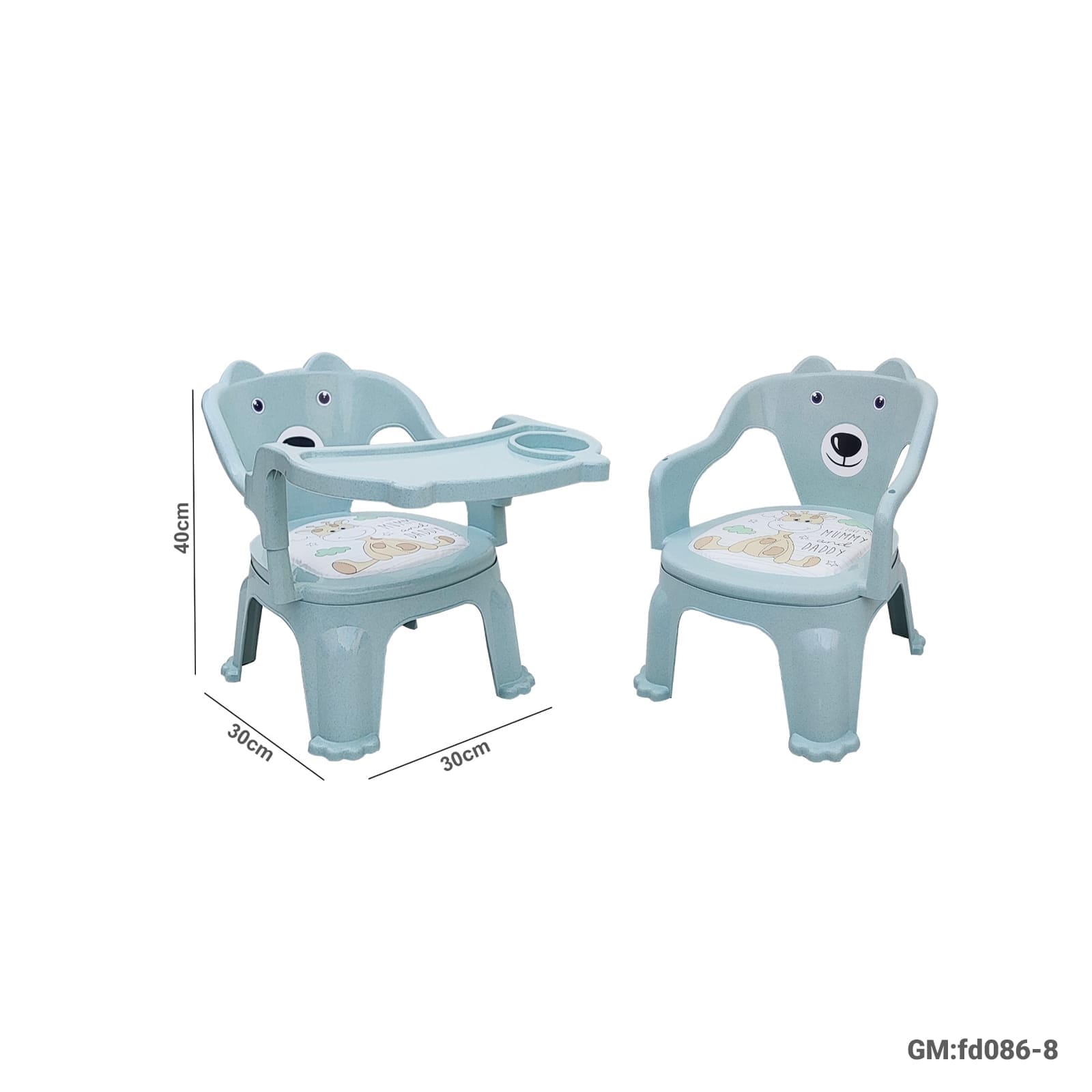 كرسي تغذية الطفل القوي - كرسي طفل مع صينية "292-1"