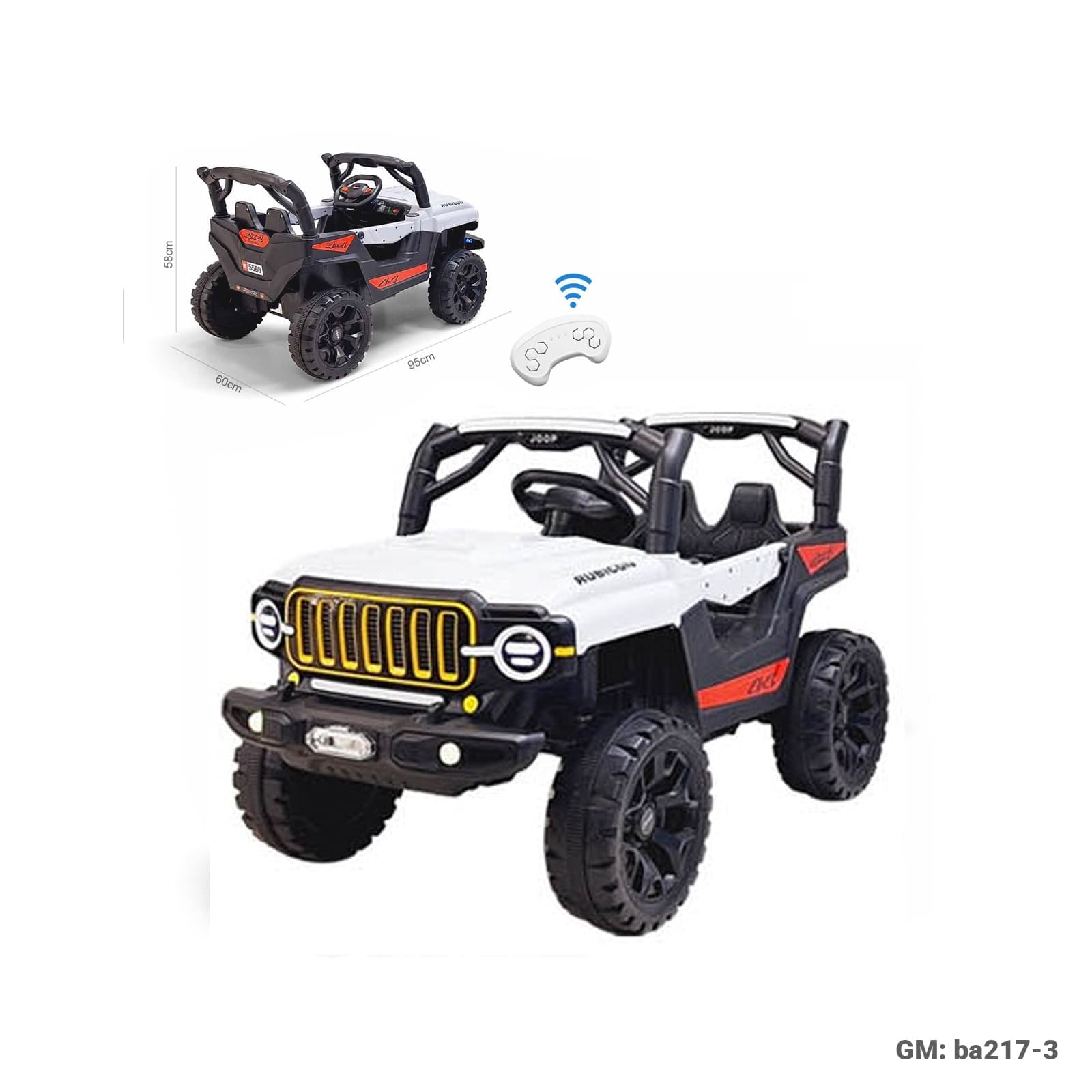 Electric 4X4 Car for Kids "ba217-3"