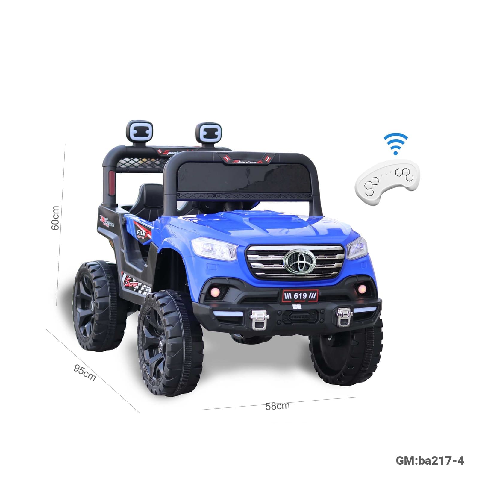Electric 4X4 Car for Kids "ba217-4"
