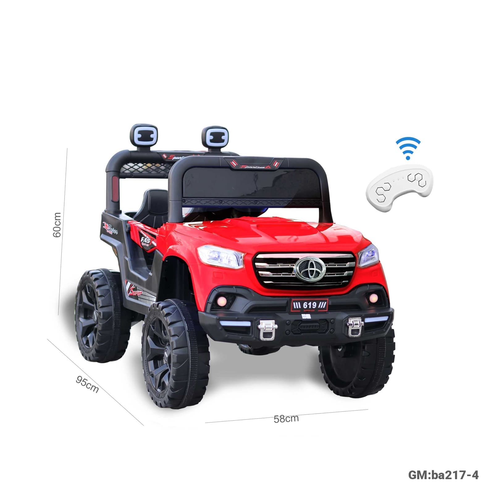 Electric 4X4 Car for Kids "ba217-4"