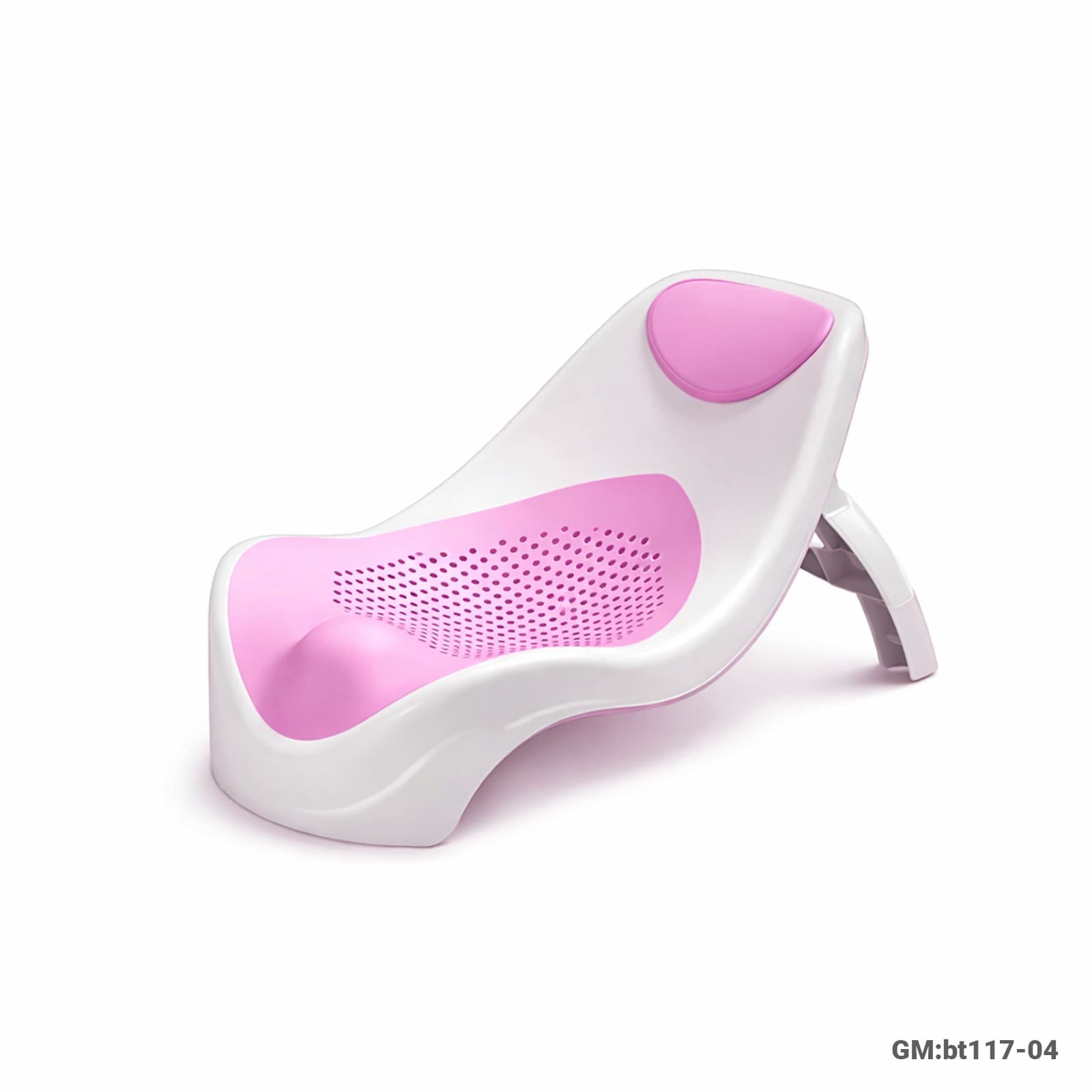 Foldable Baby Bath Support Seat for Bathtub – Comfortable & Safe Infant Bather (BT117-04)