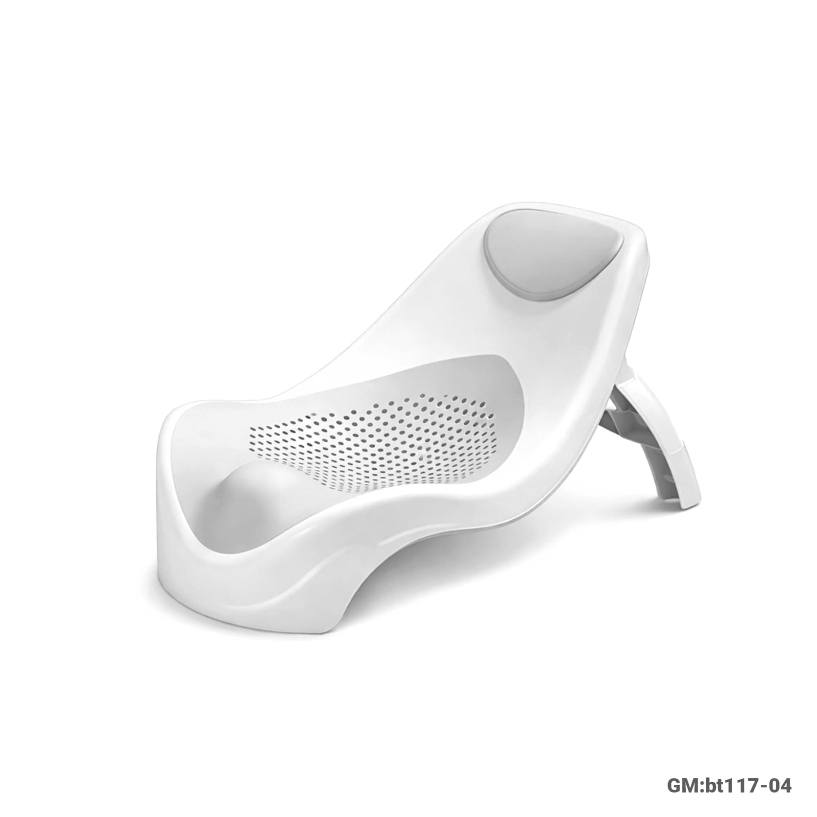 Foldable Baby Bath Support Seat for Bathtub – Comfortable & Safe Infant Bather (BT117-04)