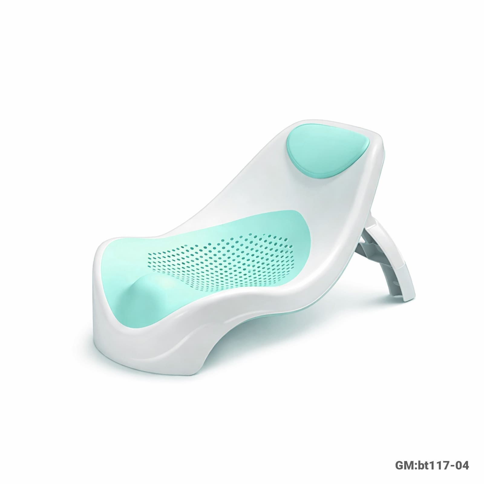Foldable Baby Bath Support Seat for Bathtub – Comfortable & Safe Infant Bather (BT117-04)