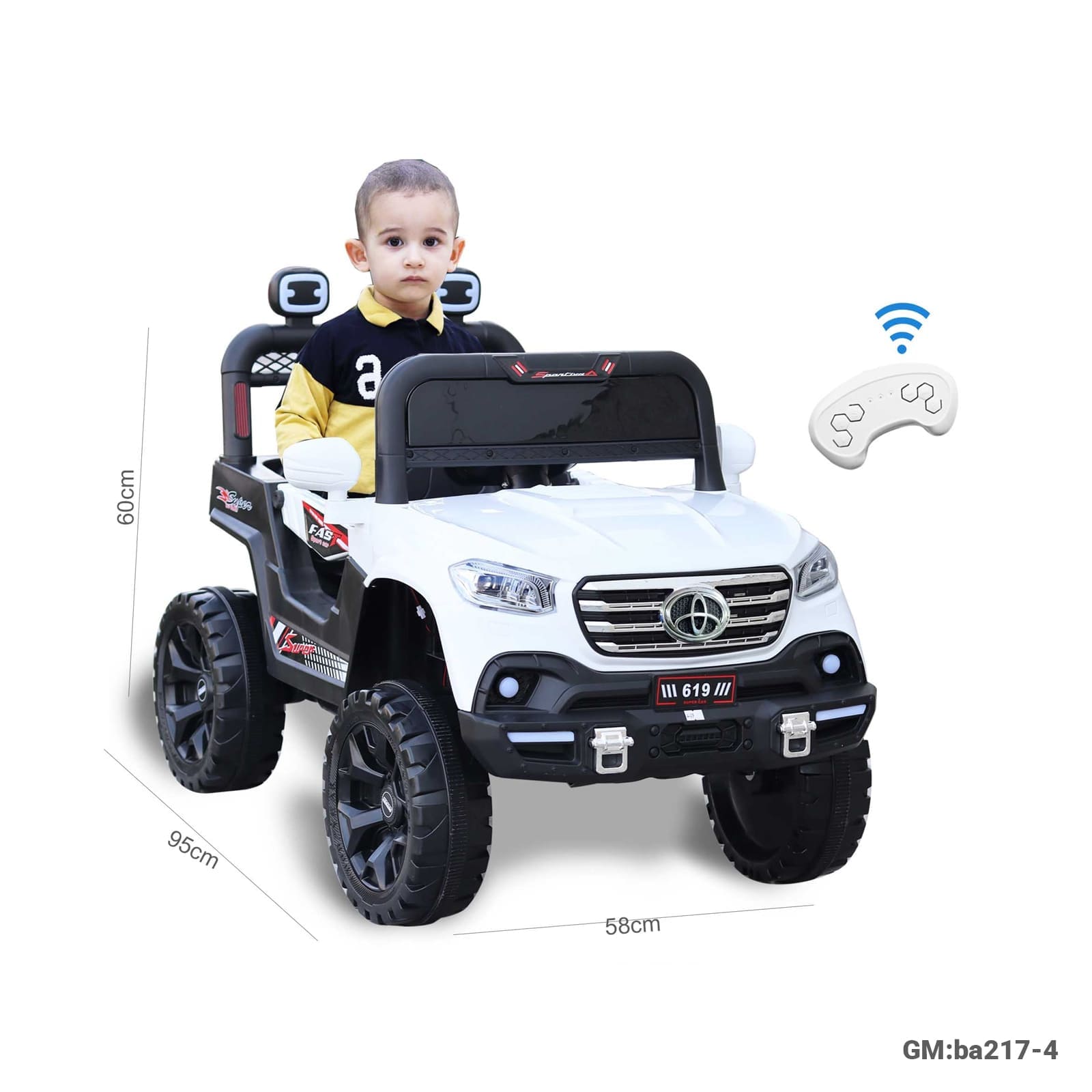 Electric 4X4 Car for Kids "ba217-4"