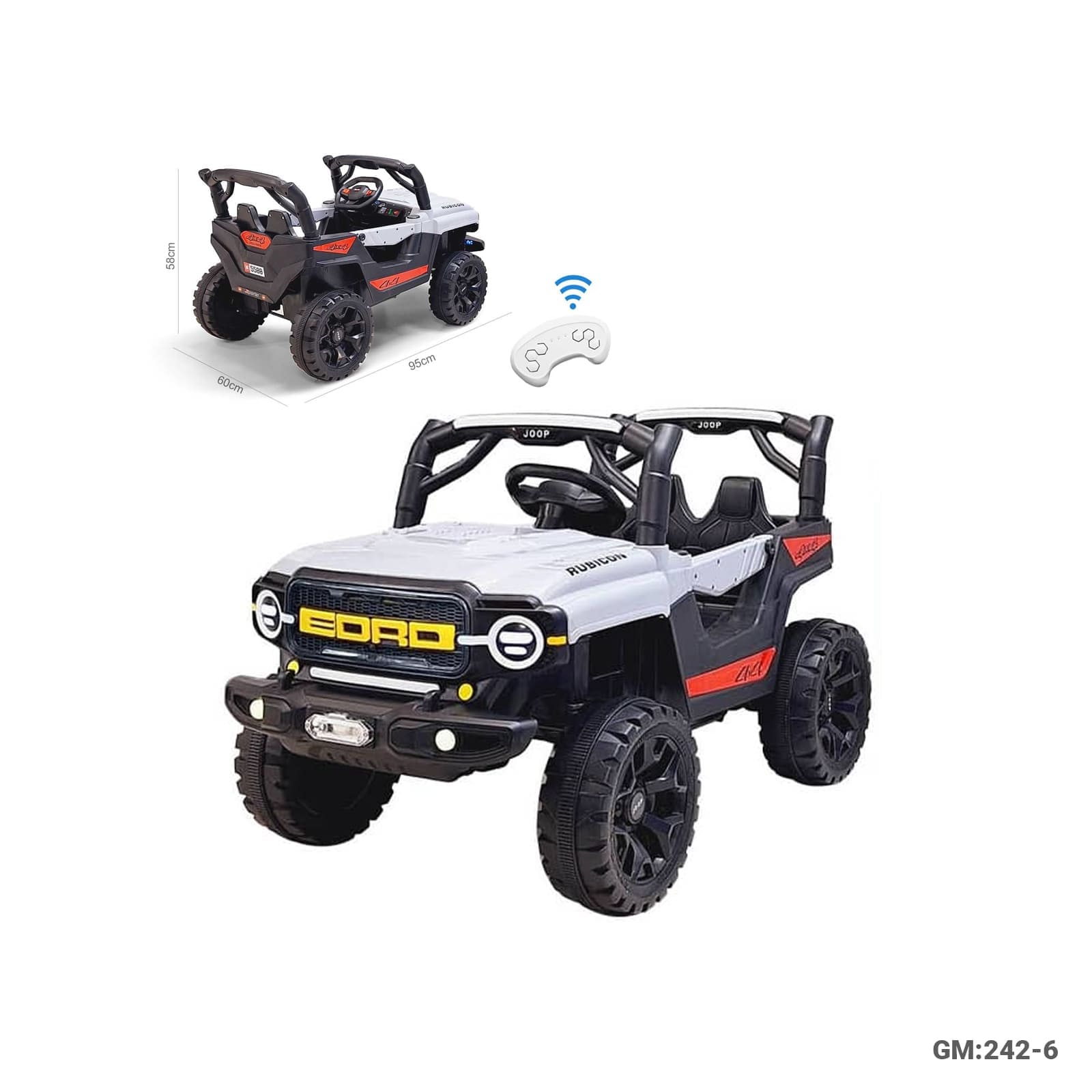 Electric 4X4 Car for Kids "242-6"