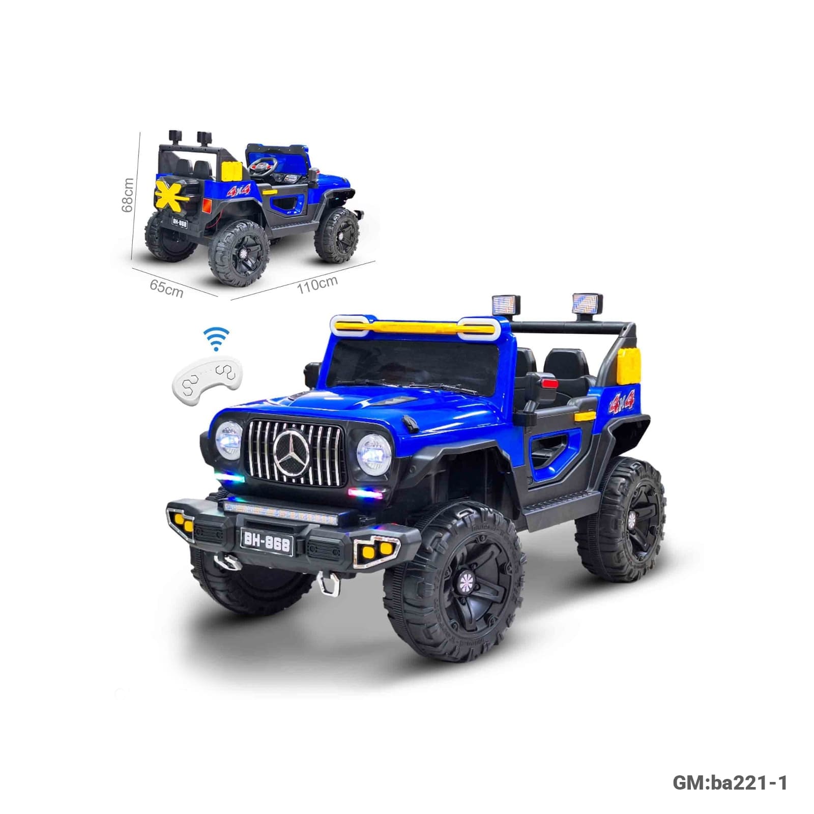 Electric 4X4 Car for Kids "ba221-1"