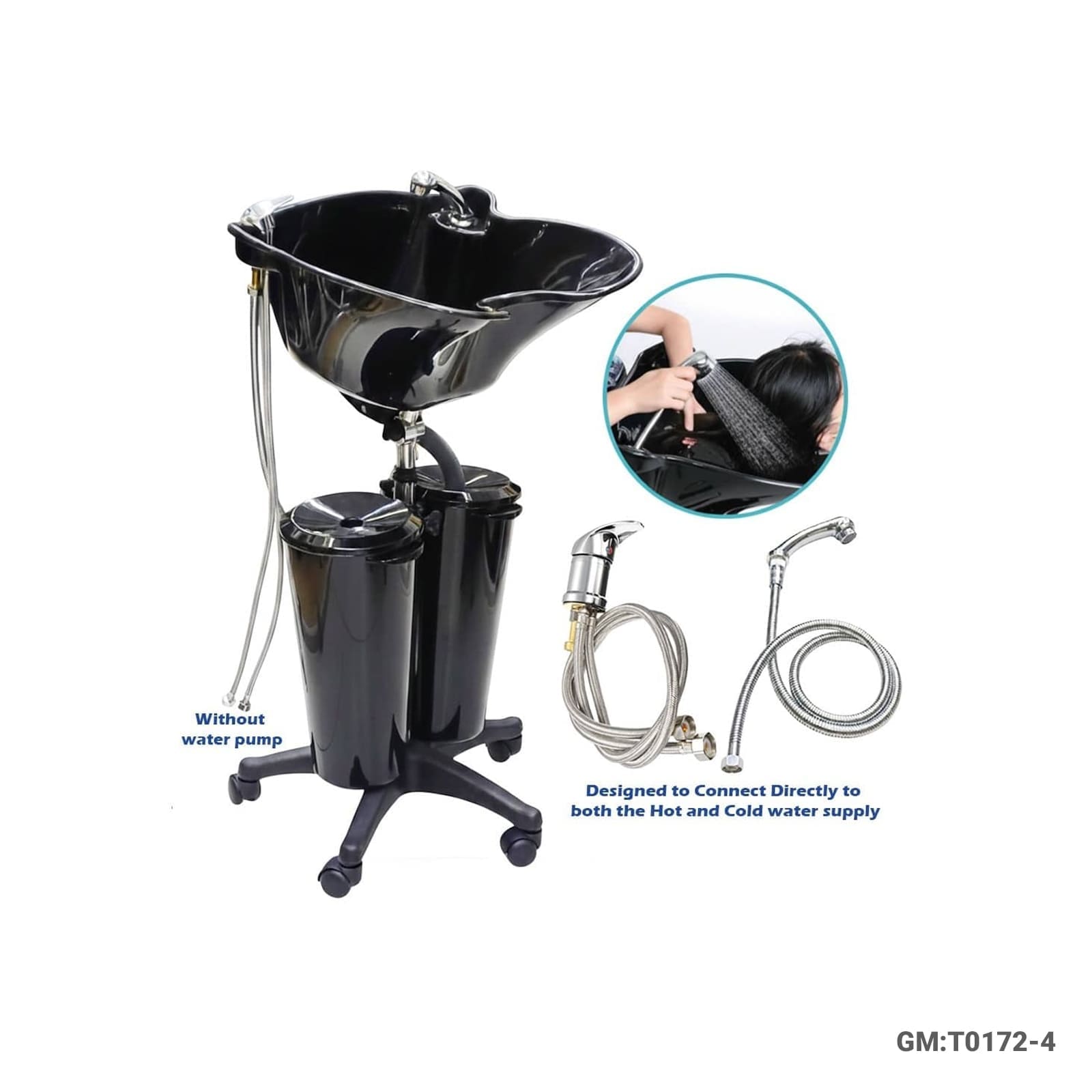 حوض غسيل الشعر المهني - T0172-4