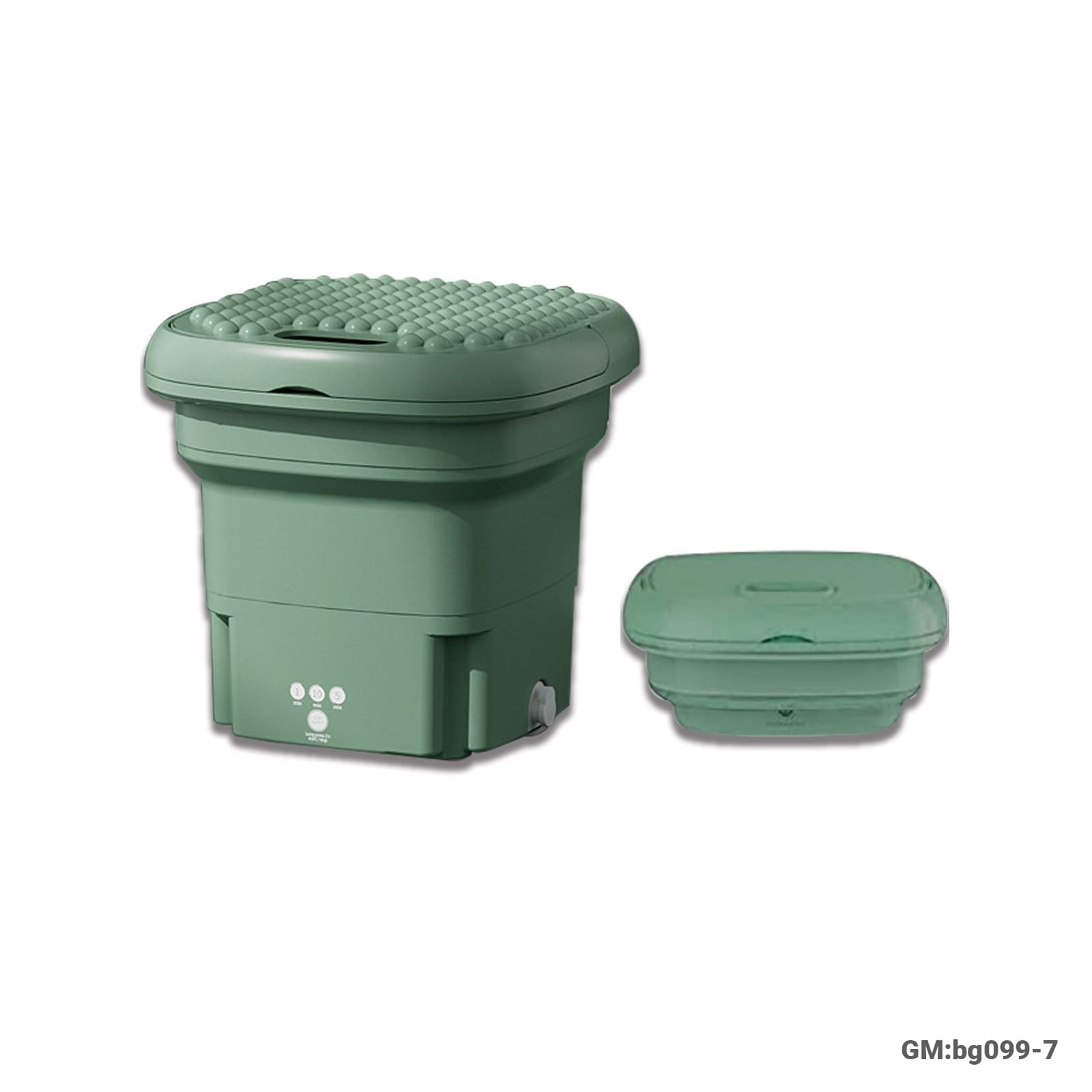 Folding Mini Washing Machine – Portable Compact Washer for Baby Clothes, Underwear & Small Laundry (BG-099-7)