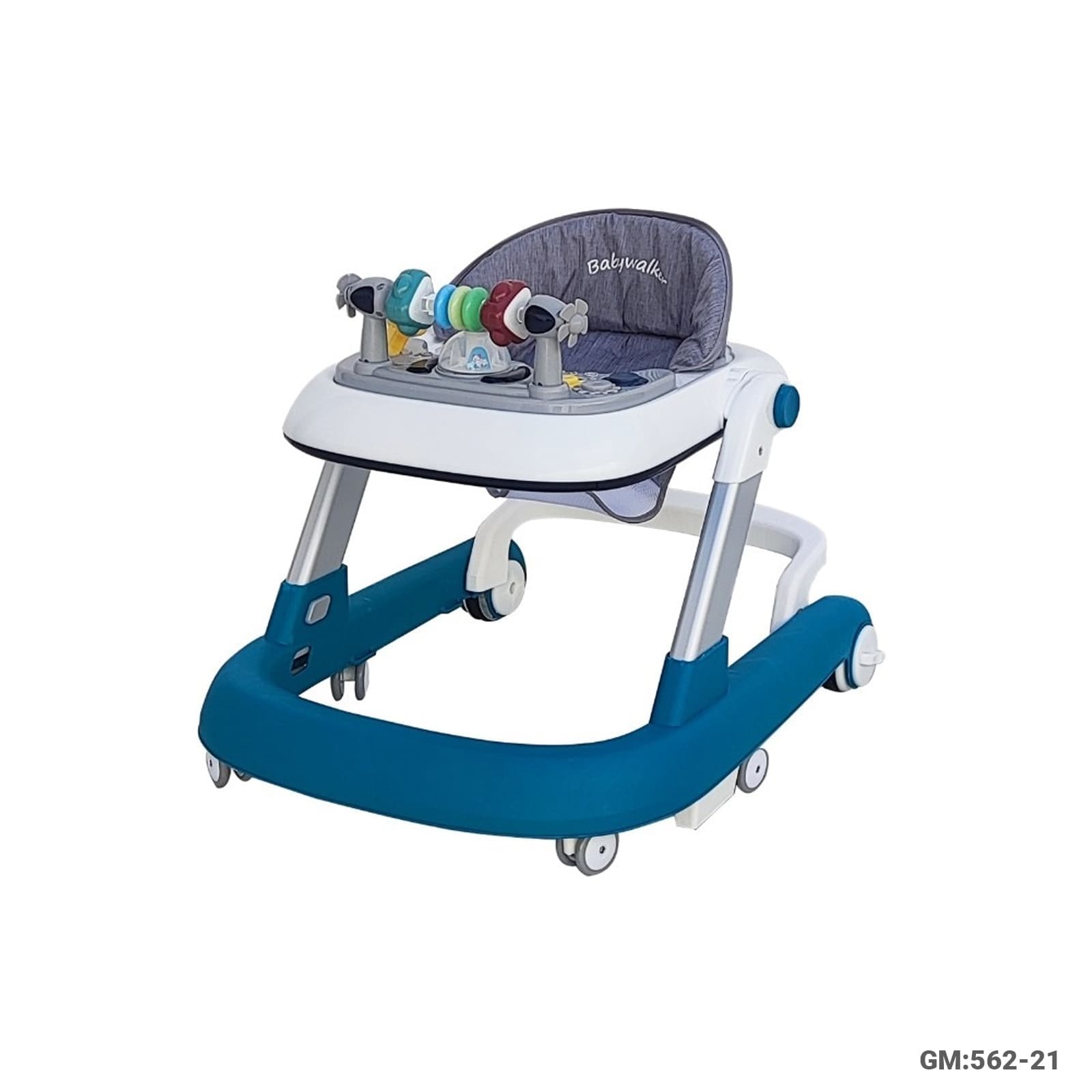 Adjustable Baby Walker with Activity Toy Bar (BW122-2)