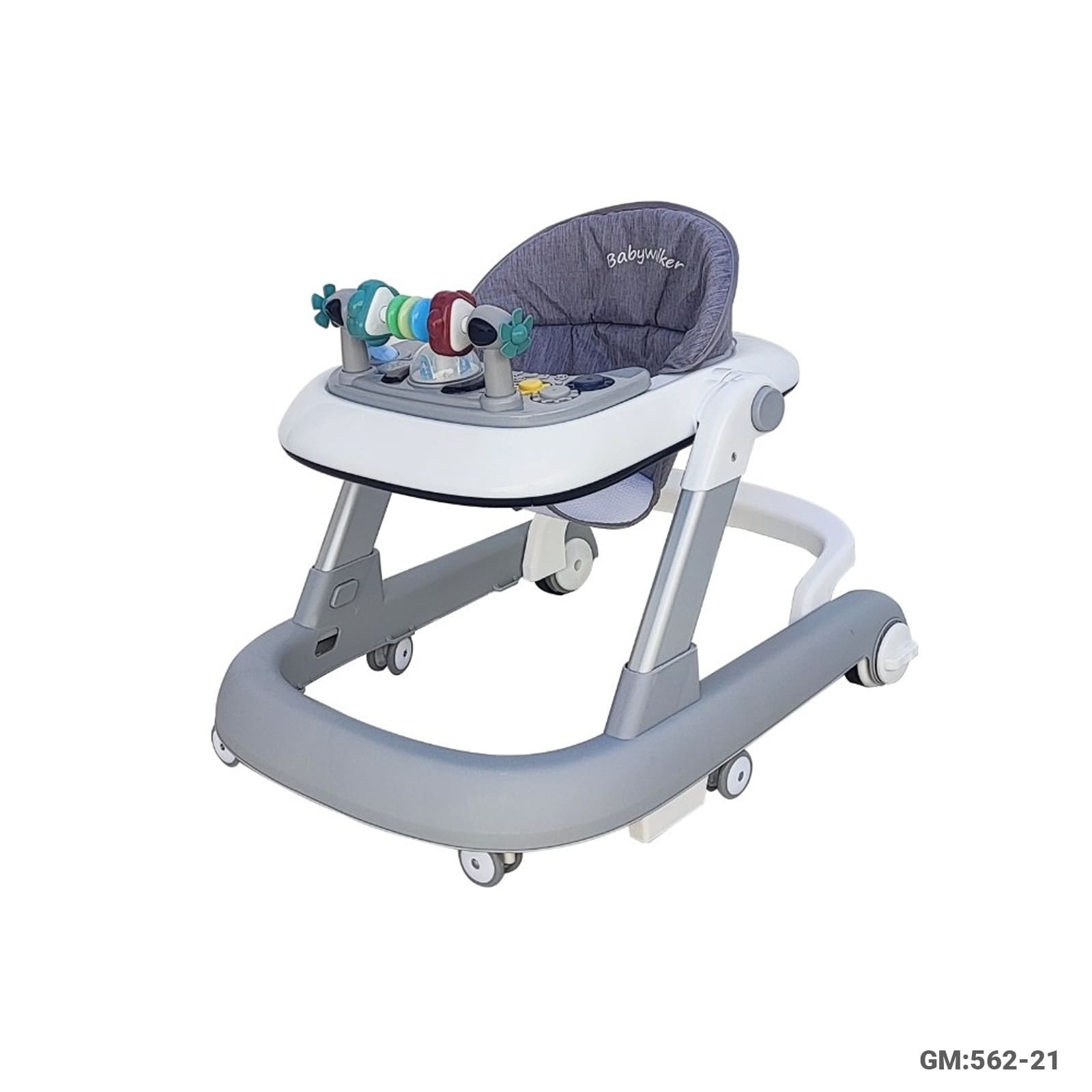 Adjustable Baby Walker with Activity Toy Bar (BW122-2)