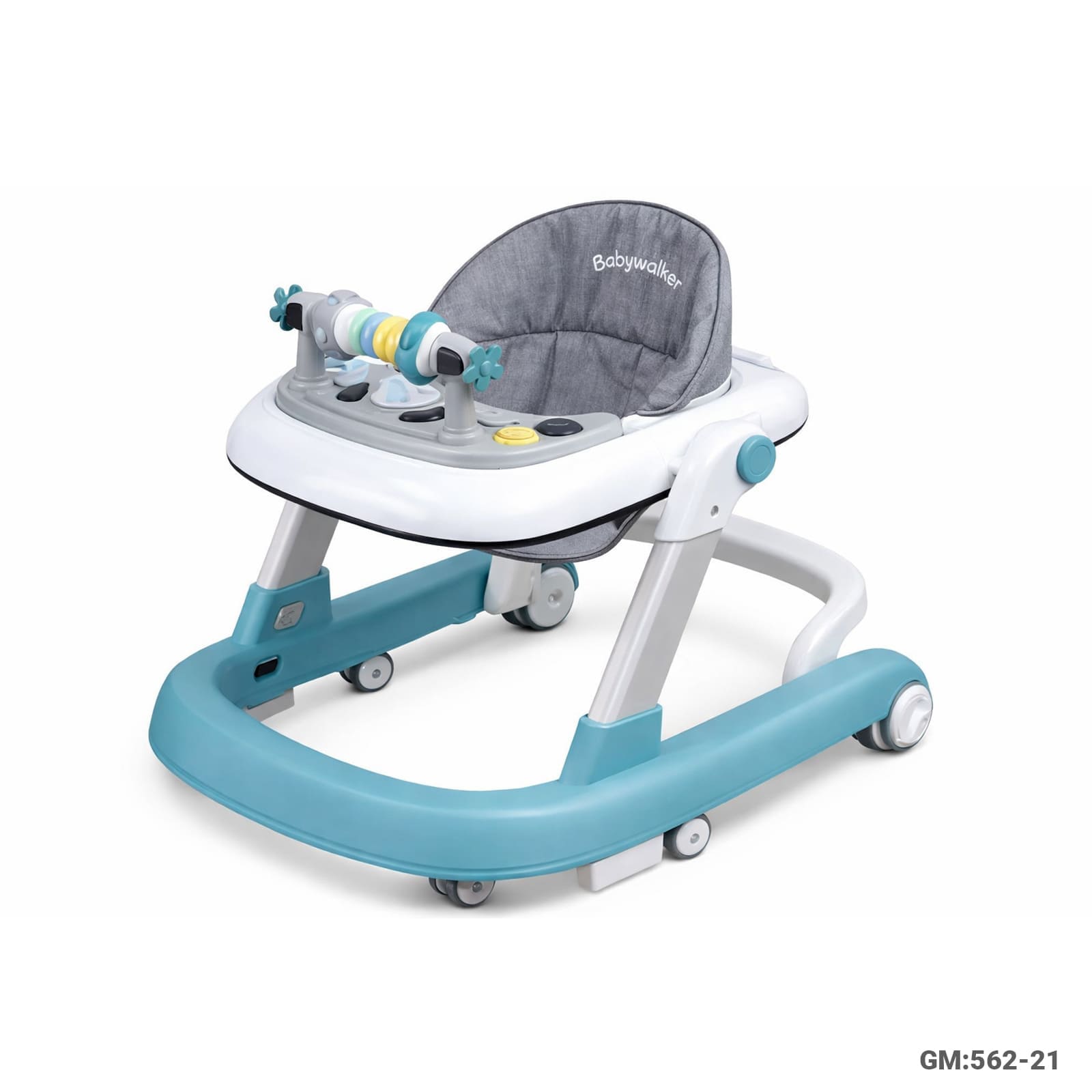 Adjustable Baby Walker with Activity Toy Bar (BW122-2)