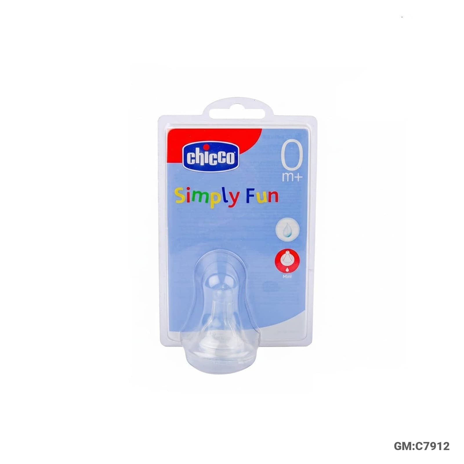 Chicco Simply Fun Feeding Silicone Teat – Mini (C7559)