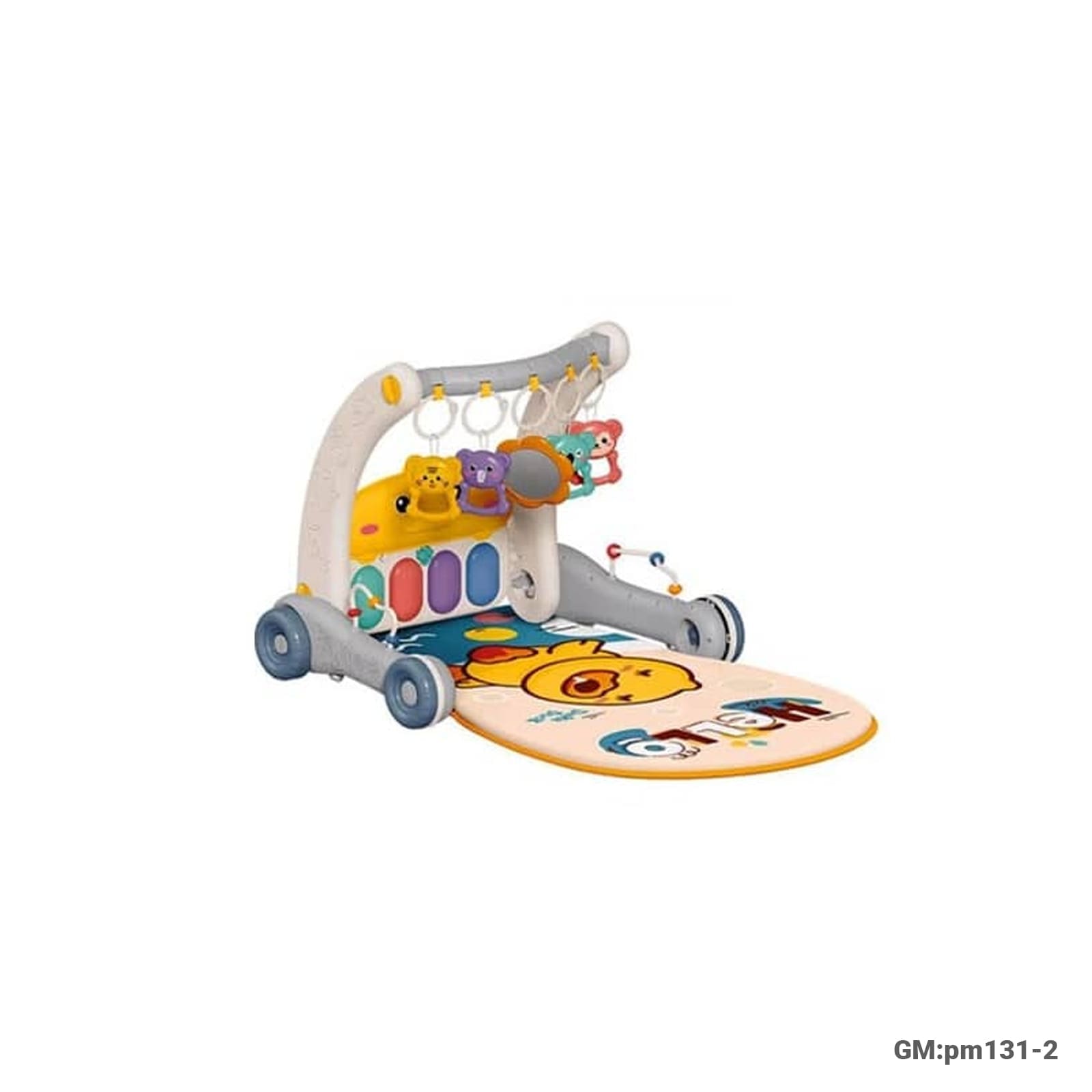 multi-functional 2in1 baby play mat & walker with piano"pm131-2"