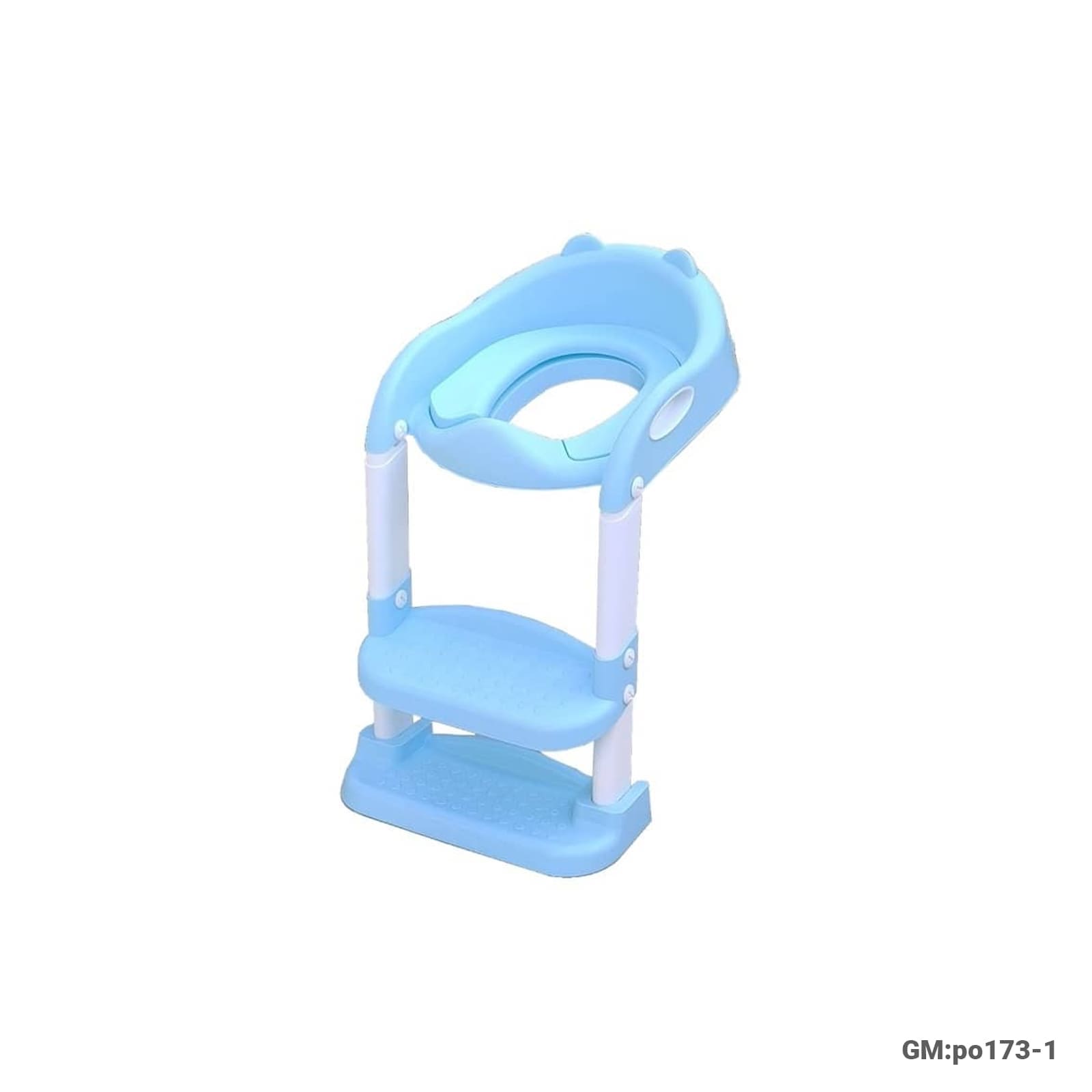 Kids Toilet Training Seat with Step Ladder, Foldable Design (po173-1)