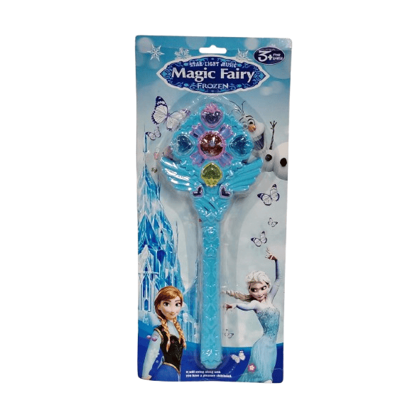 Frozen Star Light & Music Magic Wand – Magical Fairy Scepter for Kids