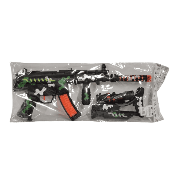 Tactical Military Strike Blaster – High-Detail Submachine Gun Toy with Realistic Camouflage