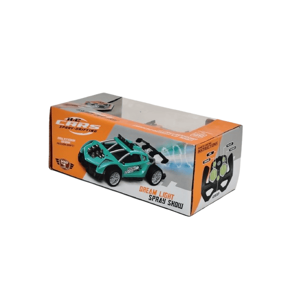 R/C Spray-Drifting Racing Car – High-Speed Dream Light & Smoke Exhaust Effect Vehicle