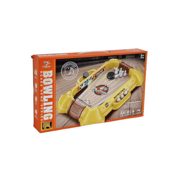 Desktop Bowling Board Game – Competitive Mini Bowling Alley for Kids & Family