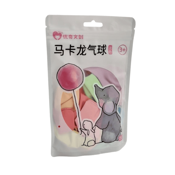 Macaron Pastel Balloon Pack – Mixed Soft-Hued Decorative Balloons for Parties & Celebrations