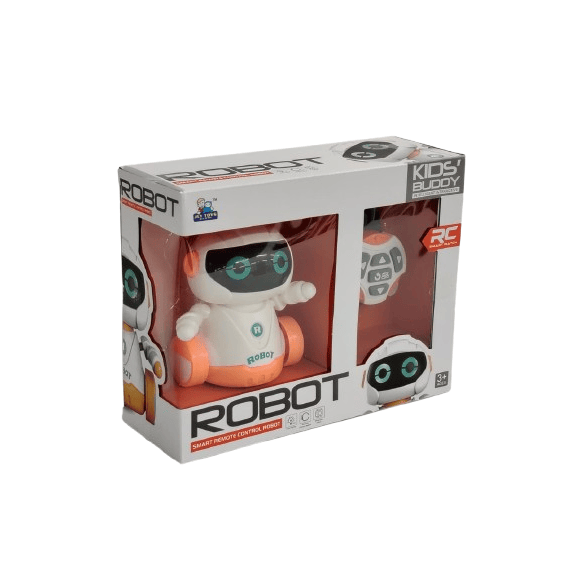 Kids’ Buddy Smart RC Robot – Intelligent Interactive Companion with Wristwatch Remote Control