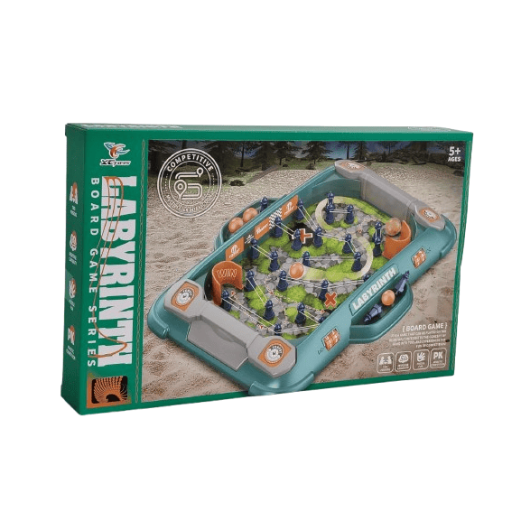 Labyrinth Competitive Board Game – 2-Player Interactive Puzzle & Skill Action Game