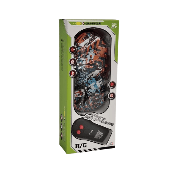 Champion 1:20 Scale RC Racing Car – High-Speed Graffiti Edition with Precision Remote Control