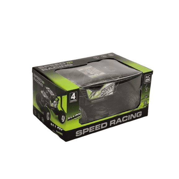 4-Channel Speed Racing Alloy RC Rock Crawler – High-Torque Off-Road Climbing Car with Metal Body