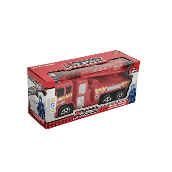 Super Firemen Turbo Fire Truck – Heavy-Duty Rescue Vehicle with Extendable Ladder & Realistic Details