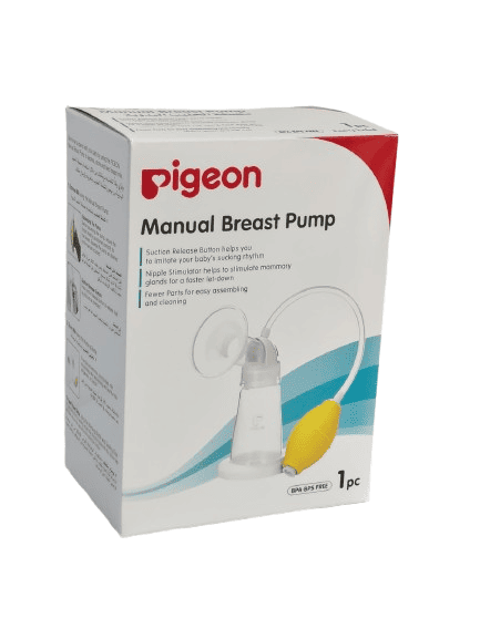 Pigeon Manual Breast Pump – Easy-to-Use Hand Breastfeeding Pump (BPA Free)