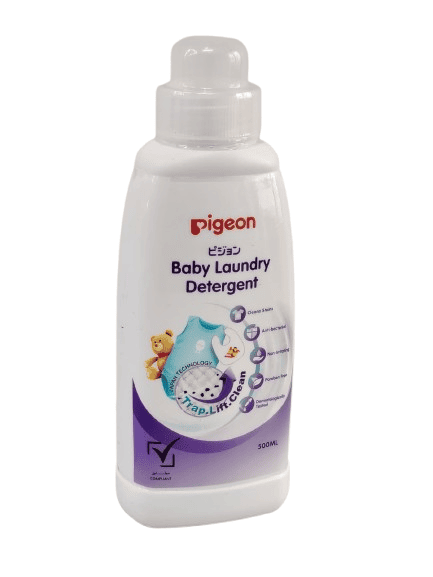 Pigeon Baby Laundry Detergent Liquid – Gentle Fabric Cleanser for Baby Clothes (500ml)