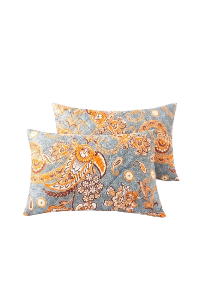 Printed Polyester Pillow – Soft Decorative Bed Pillow Elegant Pattern (50×70cm)