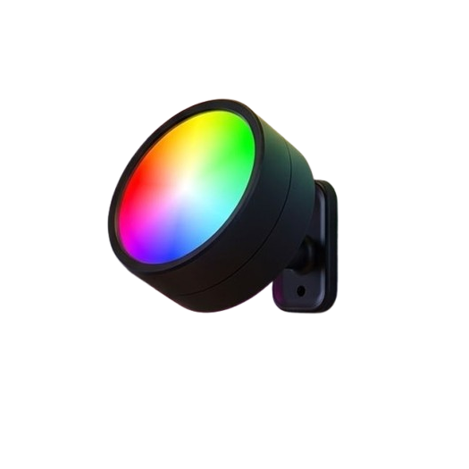 RGB Rechargeable LED Wall Light – 360° Rotating Magnetic Spotlight with Remote Control