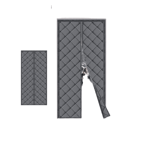 Magnetic Thermal Insulated Door Curtain for Heat and Cold Protection with Easy Installation (OMD-69)