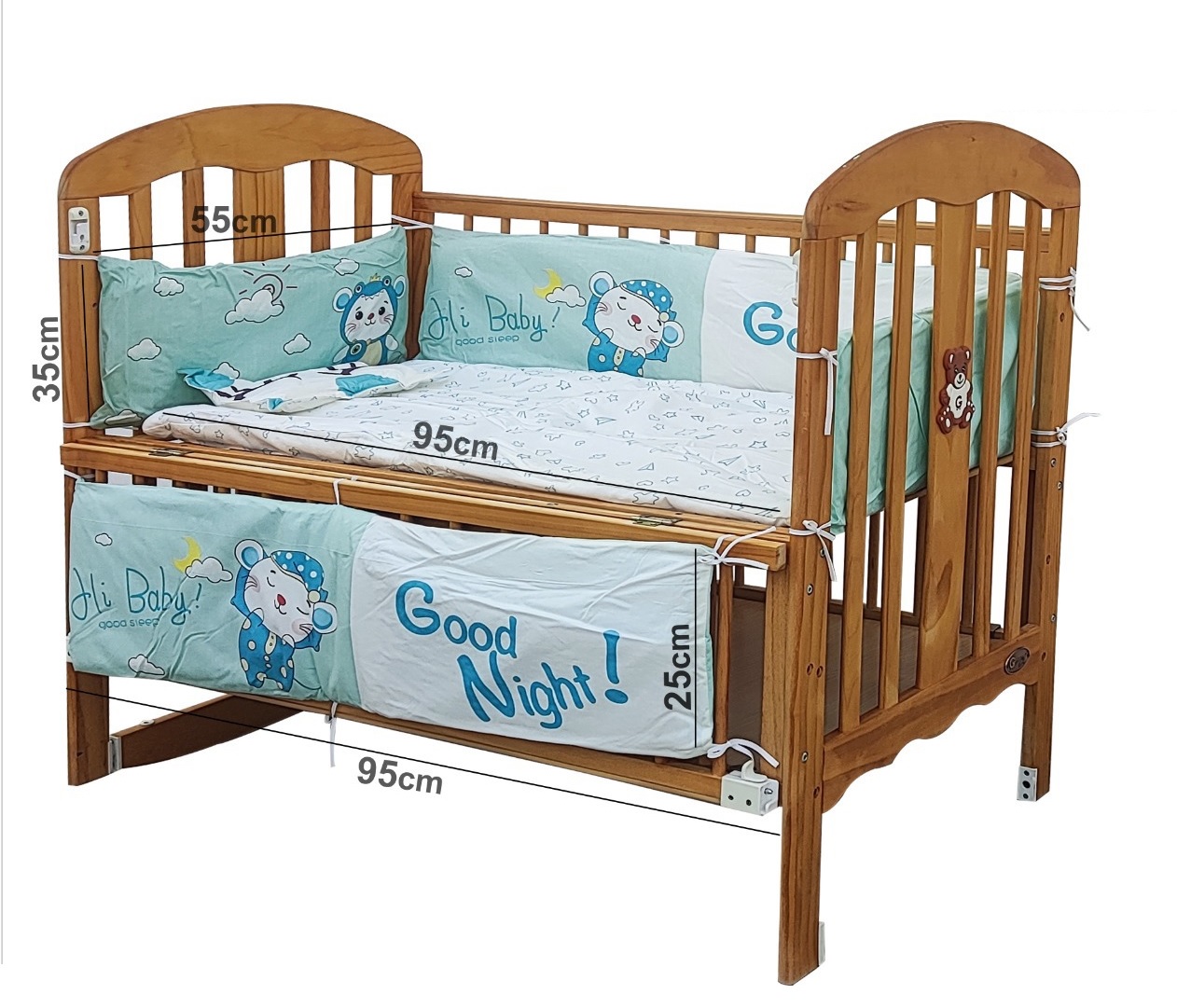 Crib Bedding Set cu401-2