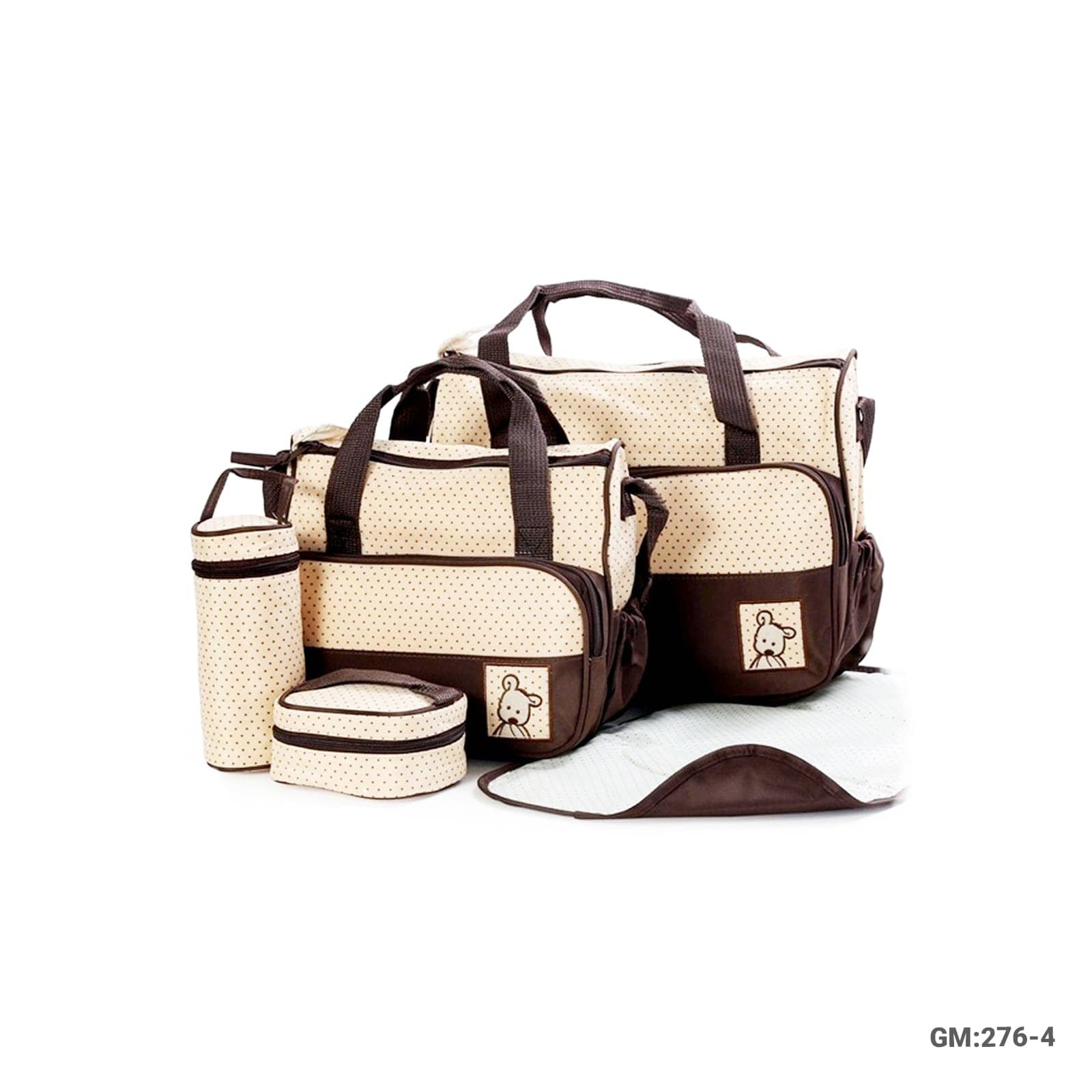 5 in1 Multifunctional Baby Diaper Bag "276-4"