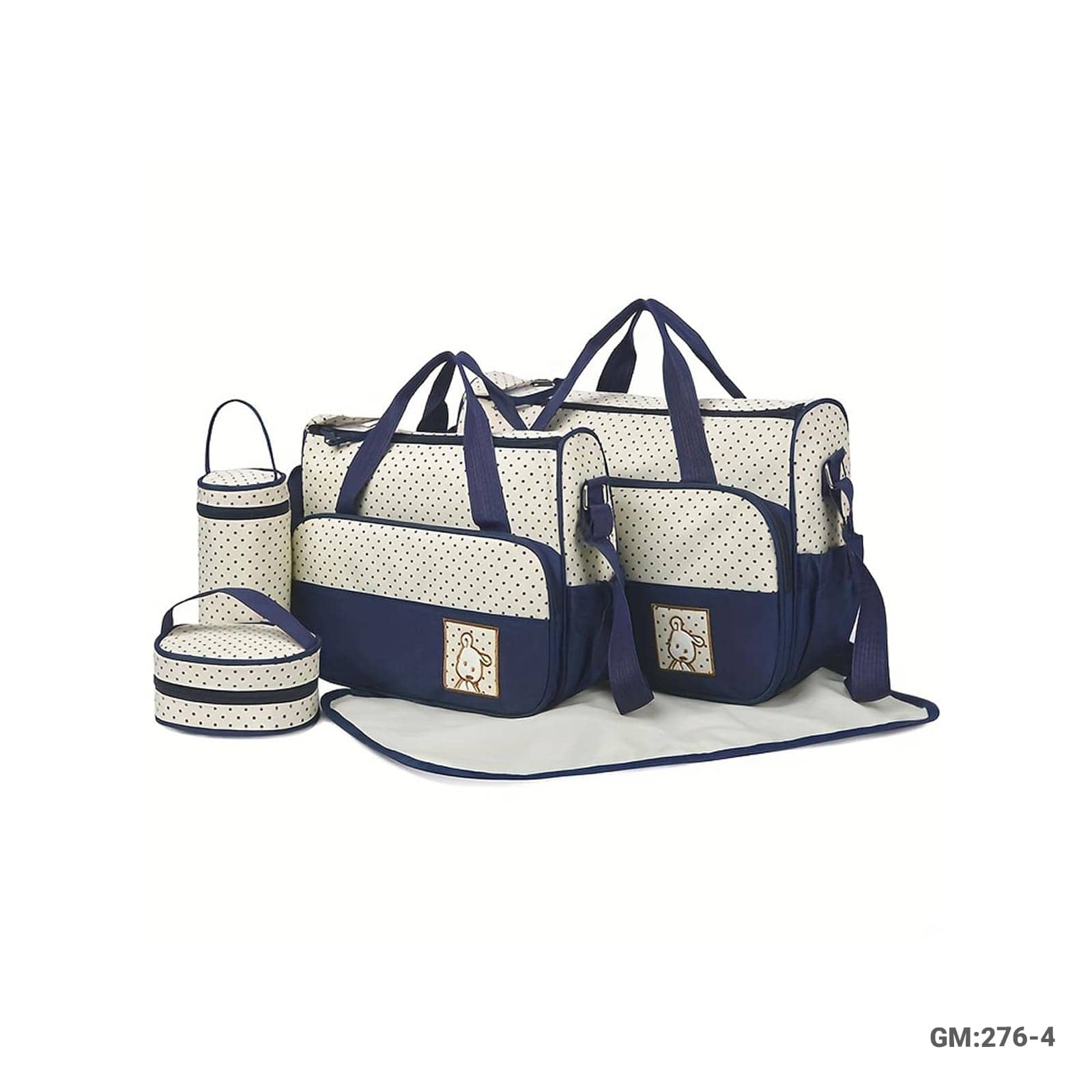 5 in1 Multifunctional Baby Diaper Bag "276-4"